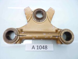 Piastra di sterzo superiore oro moto epoca cod 2254