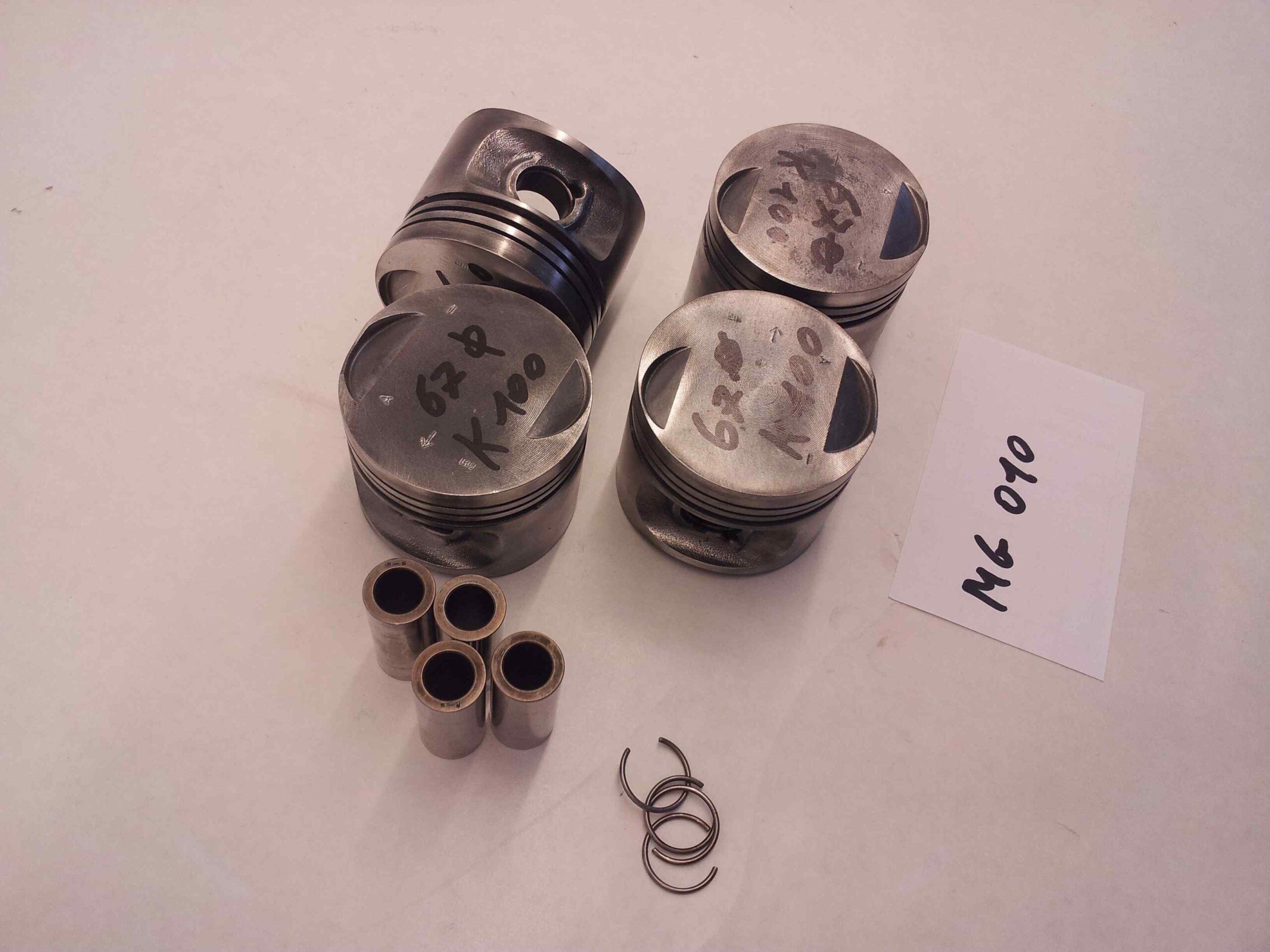 BMW K100 8V 83- Pistoni diam. 67mm n° 4 pezzi - immagine 4