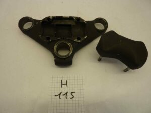 Aermacchi Cagiva SST 250 piastra di sterzo superiore completa mis: 17 cm steli 29,5/26,5 mm