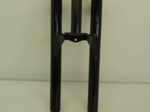 BENELLI MINIBIKE forcella anteriore senza steli NERA nuova da riverniciare