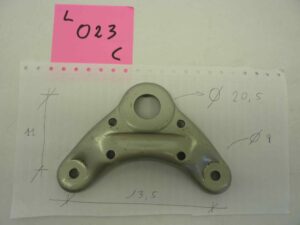 BENELLI MINIBIKE piastra di sterzo superiore