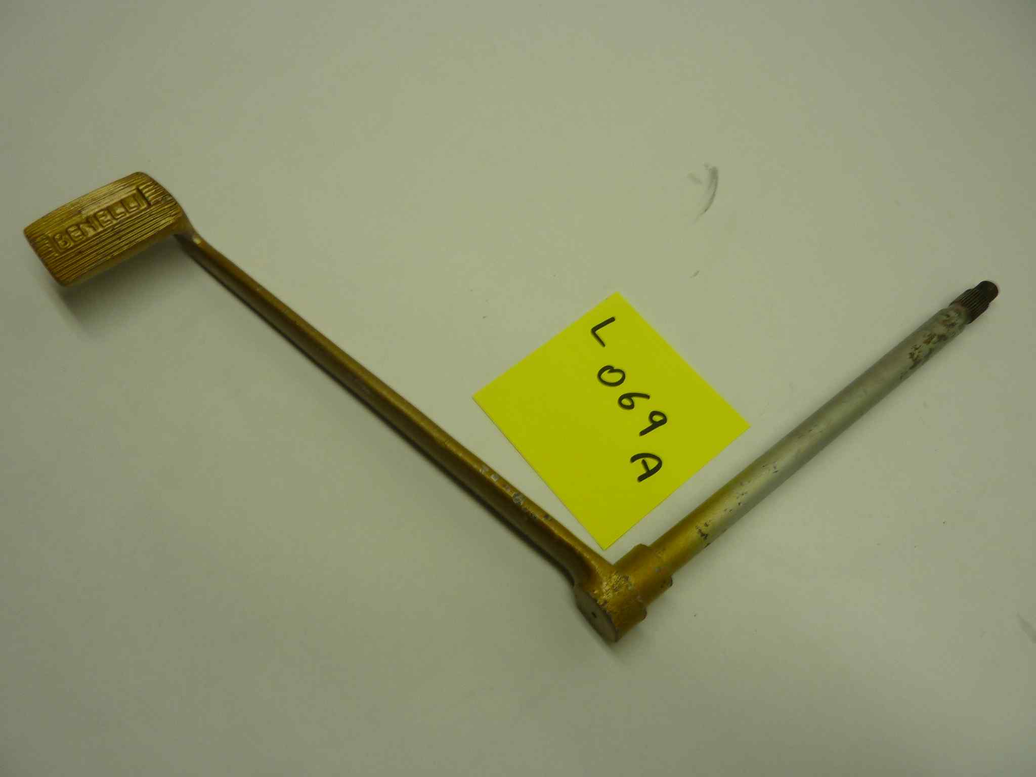 BENELLI MODELLI VARI comando leva pedale freno MOTOBI oro - immagine 4