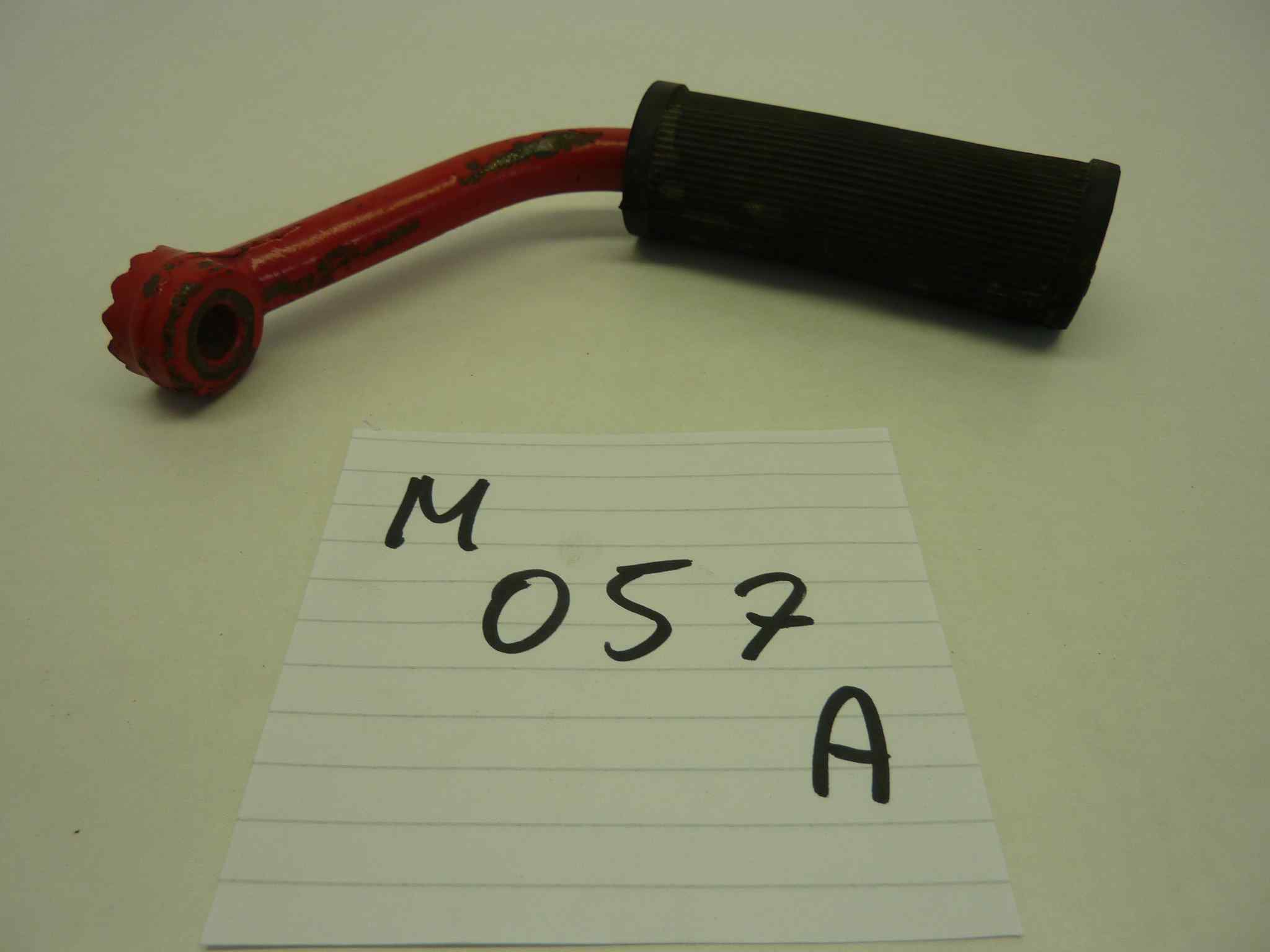 GILERA 98 124 150 pedivella pedalino poggia piedi rosso - immagine 4