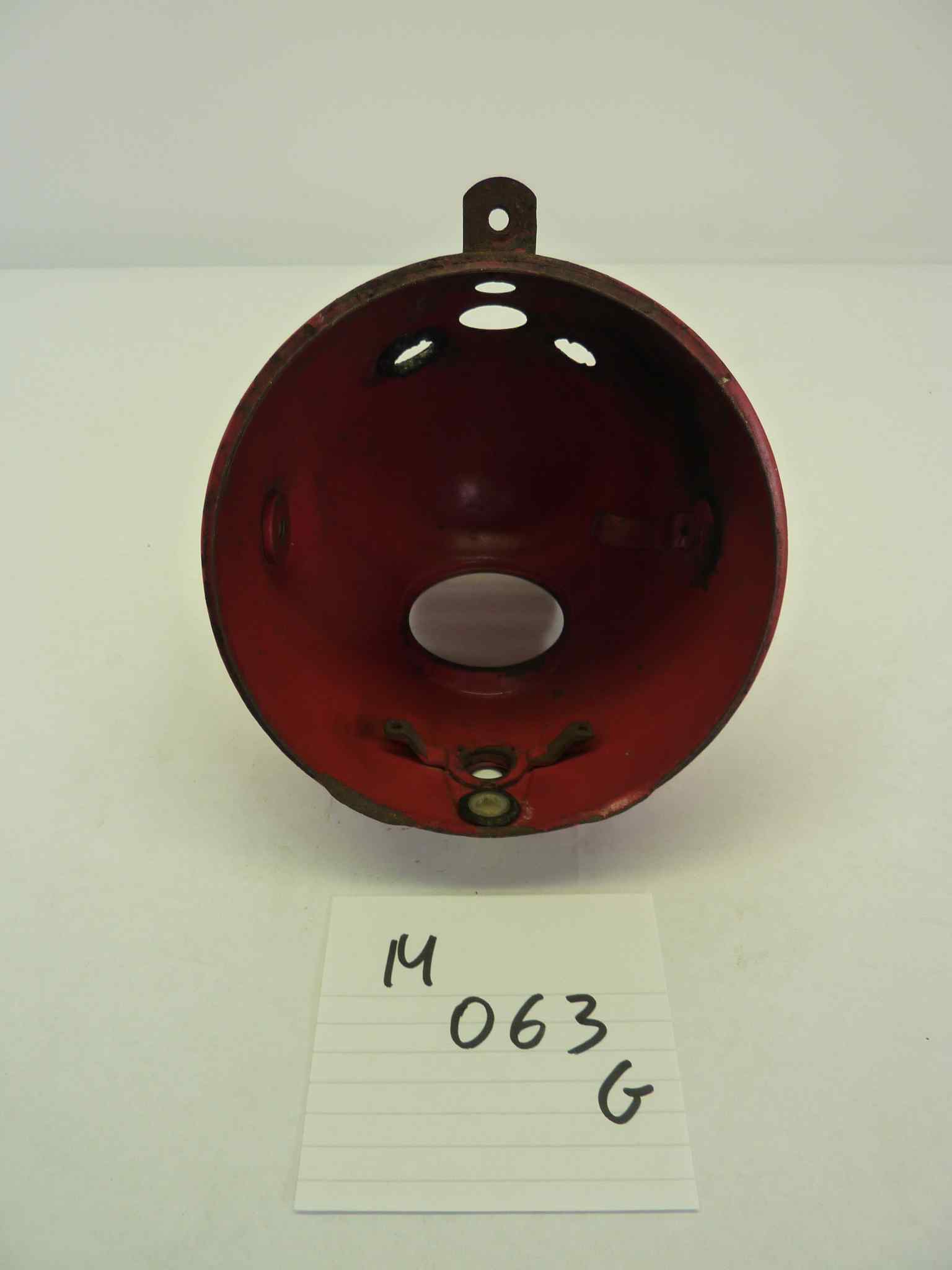 GILERA 98 124 150 calotta faro guscio anteriore colore rosso - immagine 5