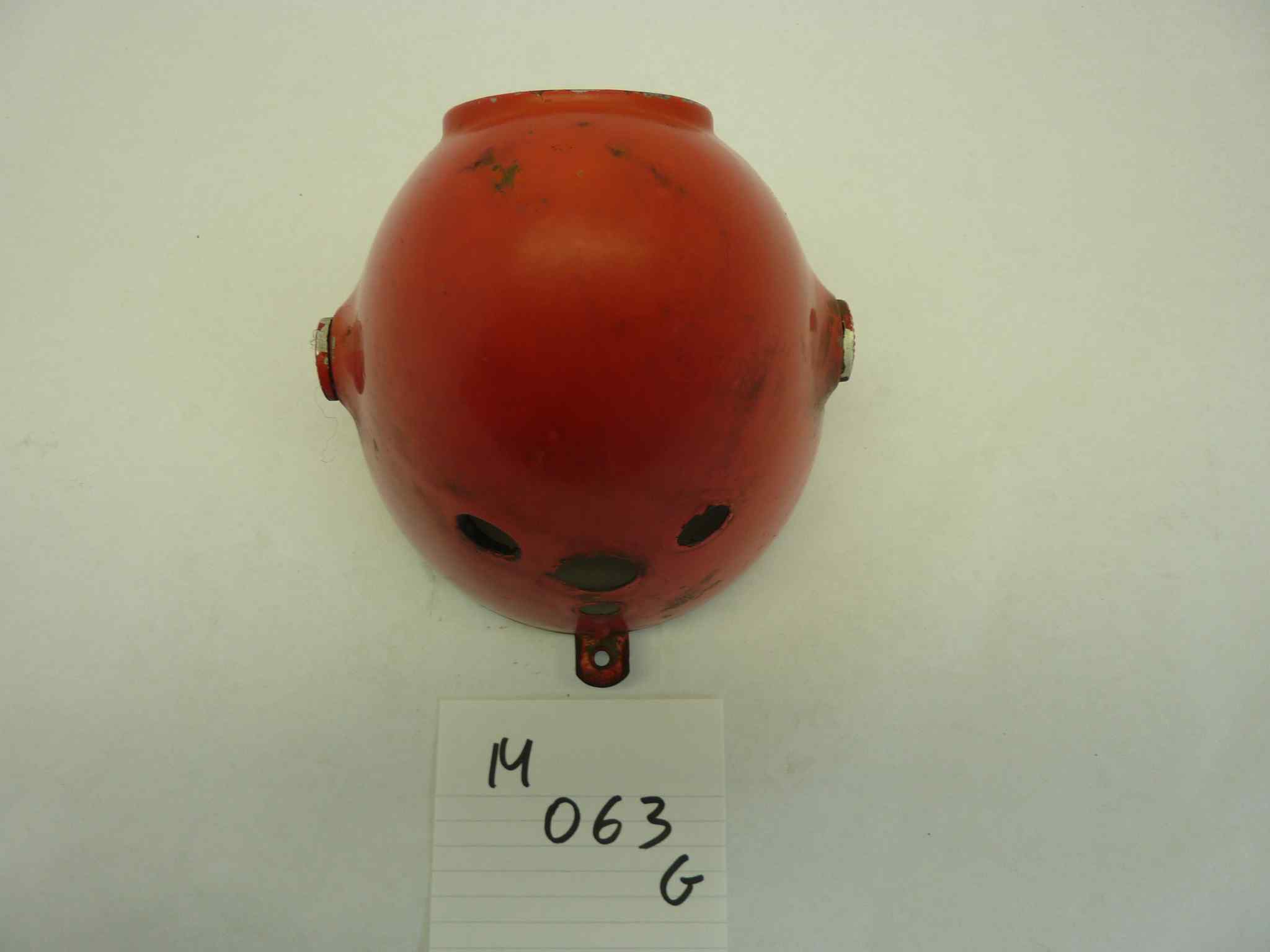 GILERA 98 124 150 calotta faro guscio anteriore colore rosso - immagine 6