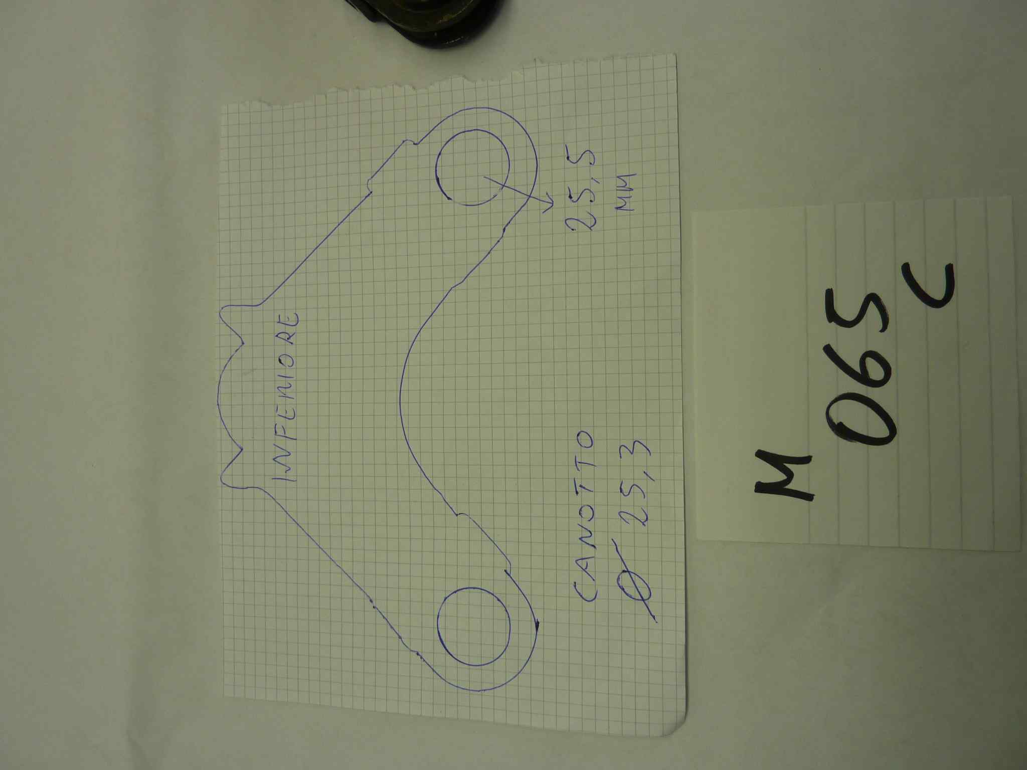 GILERA 98 124 150 piastra sterzo inferiore con canotto nera - immagine 2