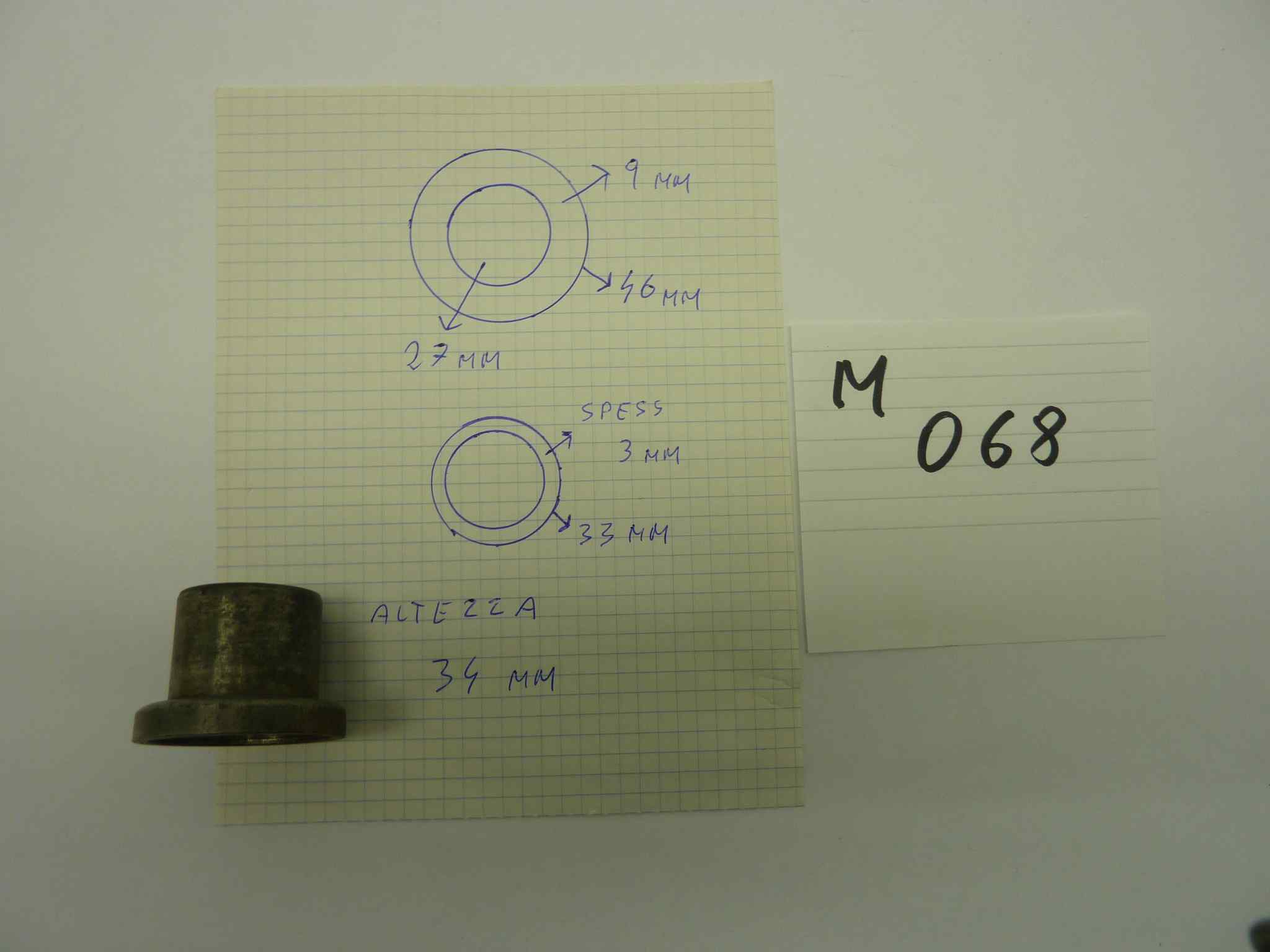 GILERA 124 canotto di sterzo - immagine 3