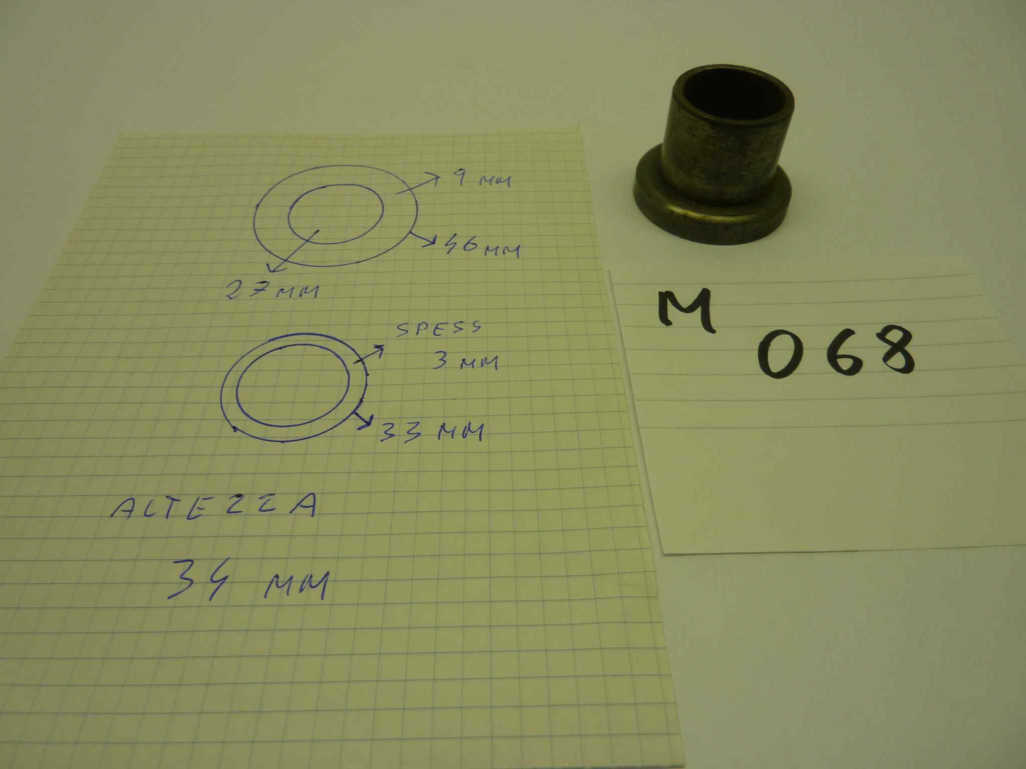 GILERA 124 canotto di sterzo - immagine 4