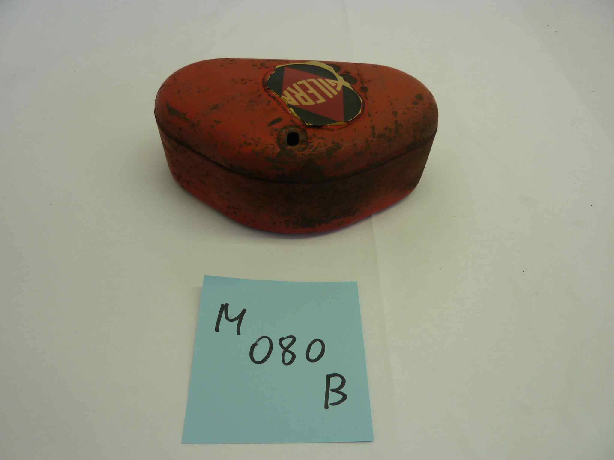 GILERA 124 5V bauletto porta oggetti portaoggeti attrezzi rosso destro o sinisto - immagine 3