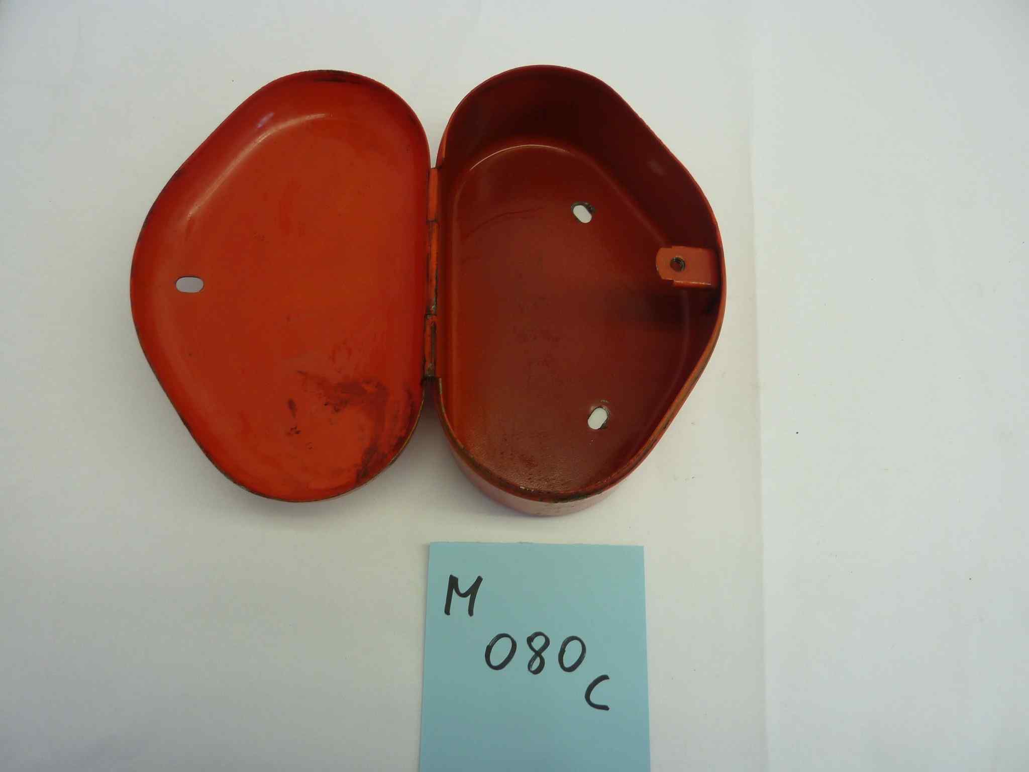 GILERA 124 EXTRA bauletto porta oggetti portaoggeti attrezzi rosso destro o sinisto - immagine 4