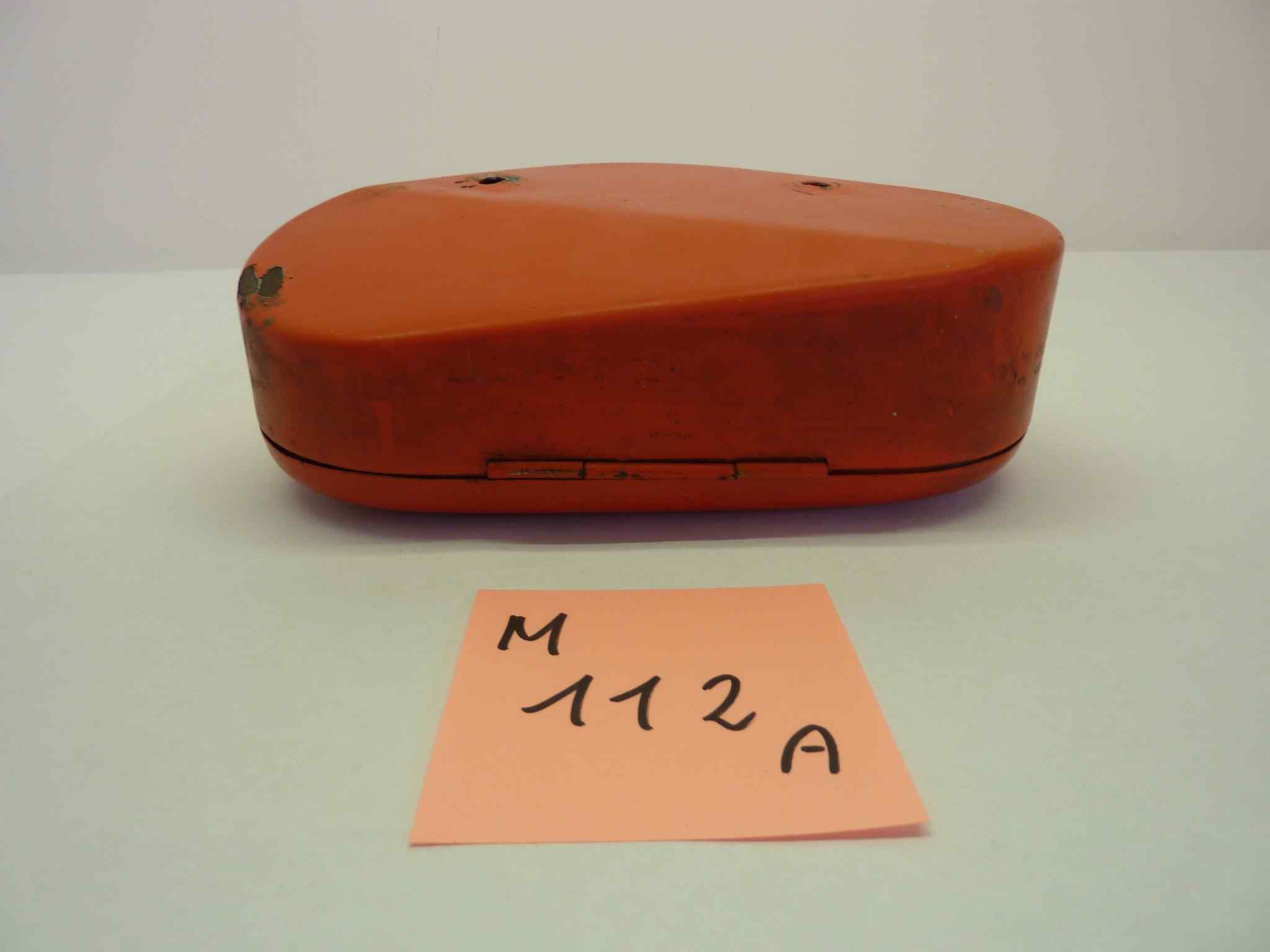GILERA 150 GIUBILEO bauletto porta oggetti attrezzi sinistro rosso - immagine 5