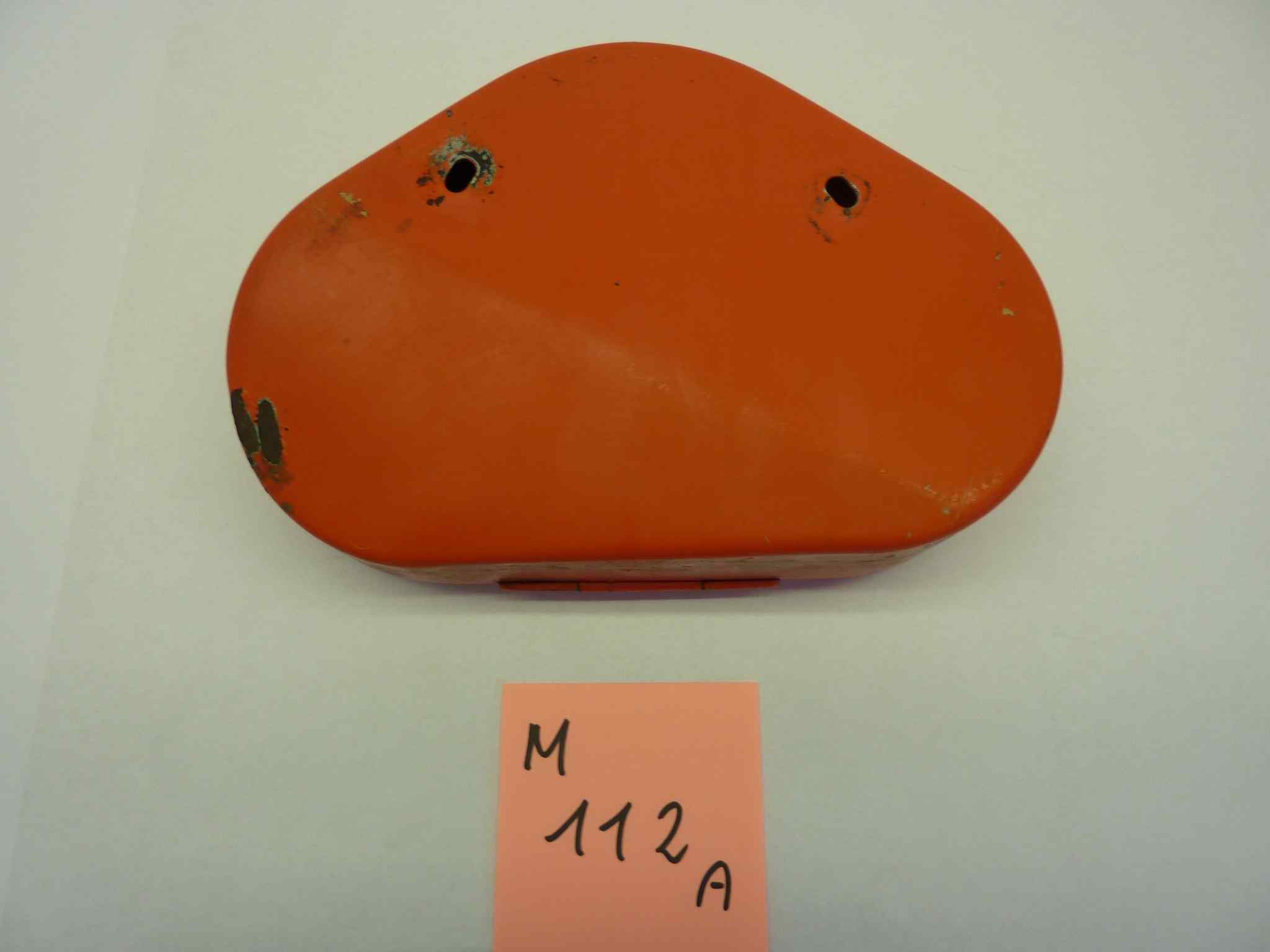 GILERA 150 GIUBILEO bauletto porta oggetti attrezzi sinistro rosso - immagine 6