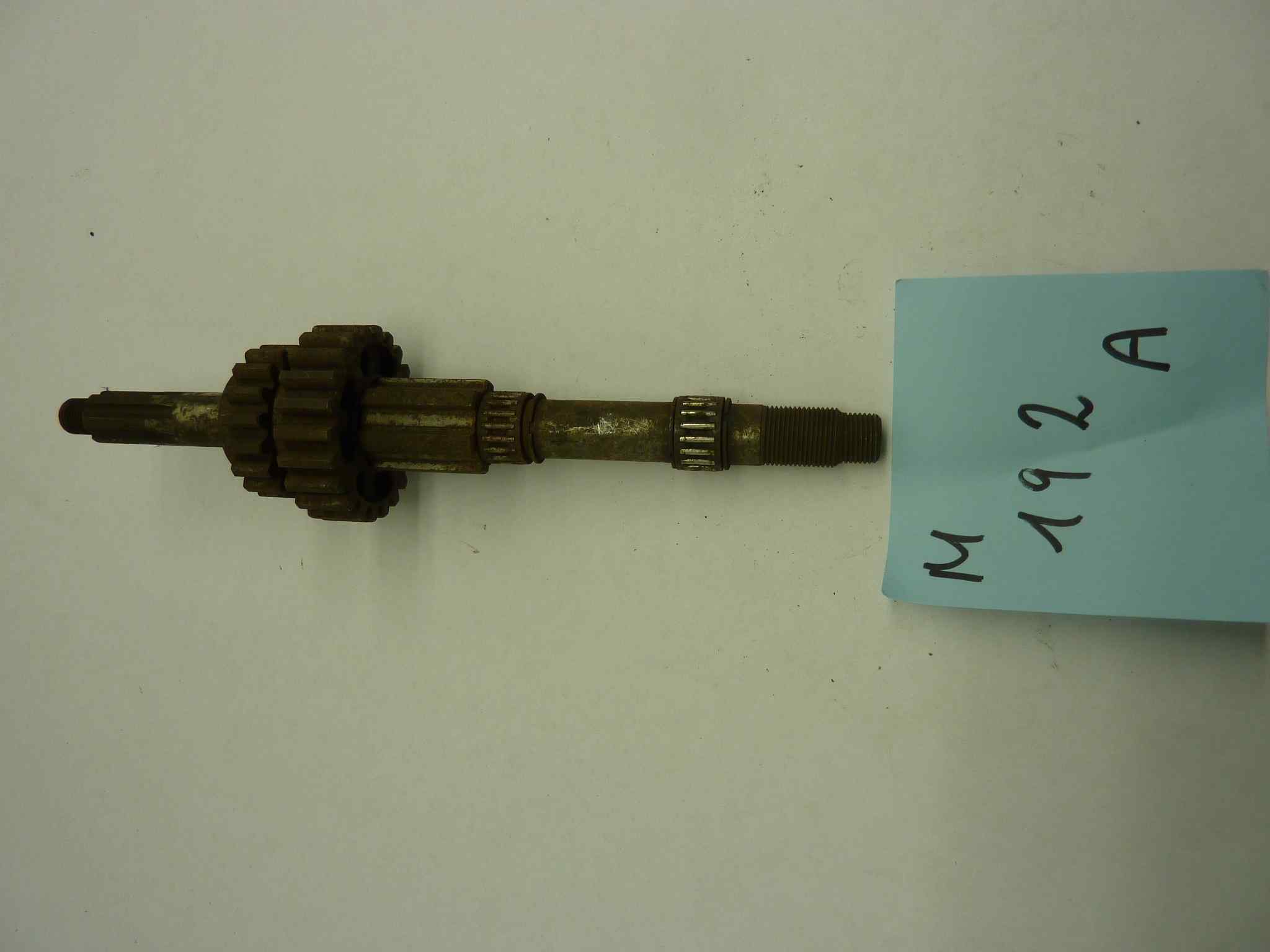 GILERA 300 PRIMA SERIE albero primario con ingranaggio alleggerito - immagine 3