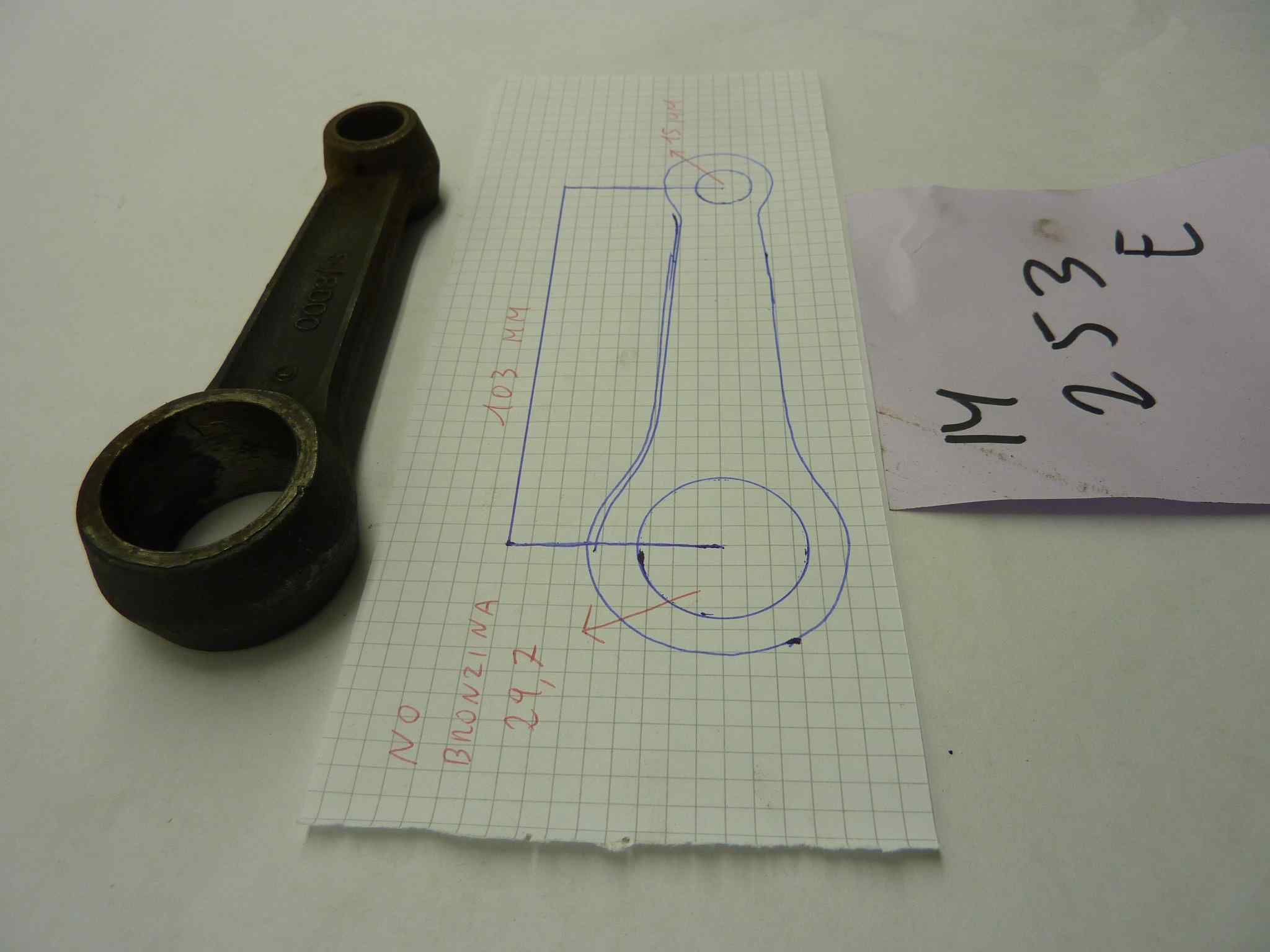 GILERA biella cod S/8000 originale - immagine 4