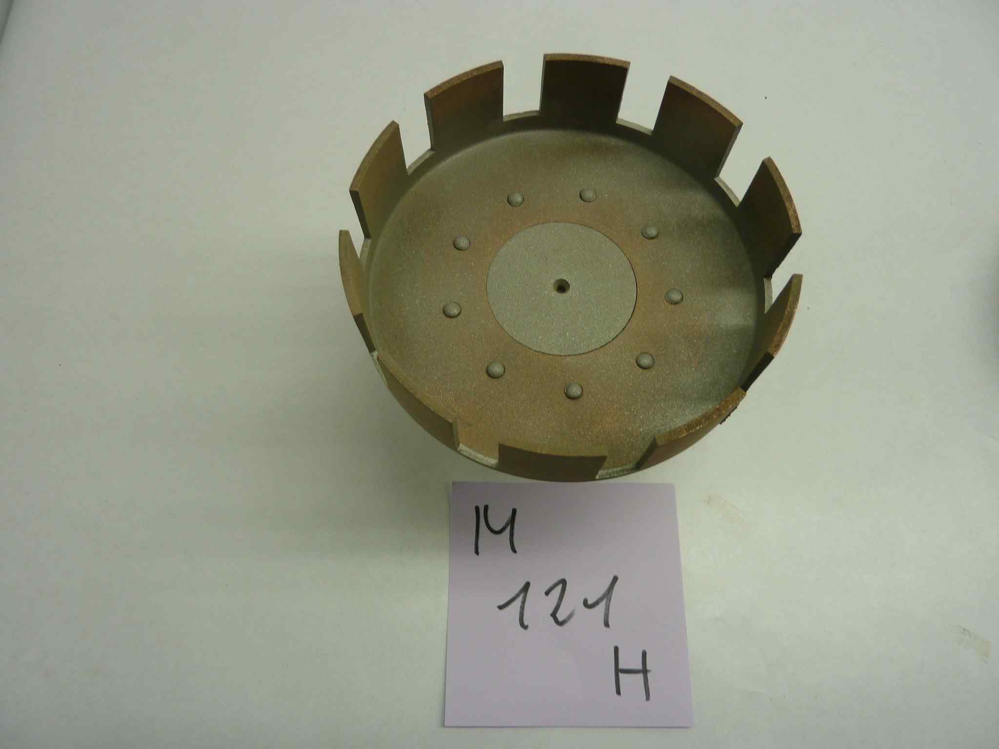 GILERA 150 GIUBILEO SPORT campana frizione con albero dentato originale nuovo - immagine 4