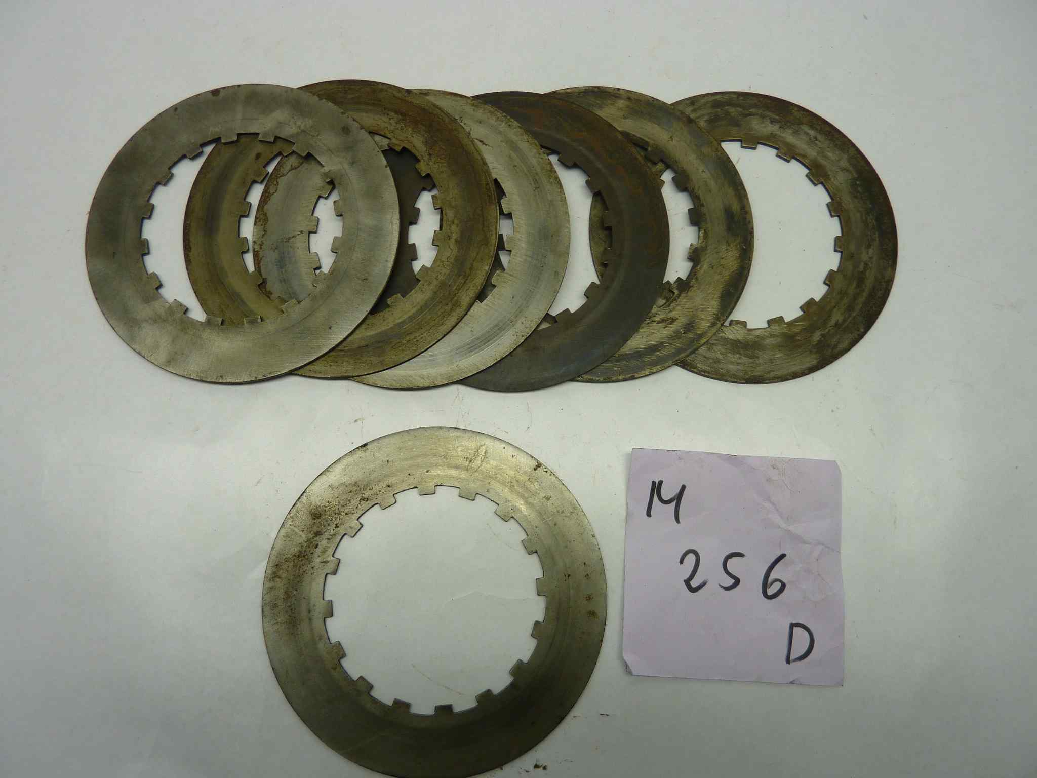 GILERA vari modelli dischi frizione in metallo numero 7 pezzi - immagine 3