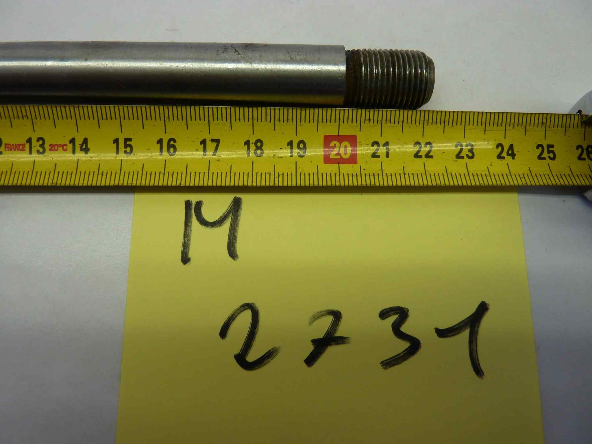 GILERA vari modelli perno mozzo ruota anteriore diametro 15 mm nuovo - immagine 2