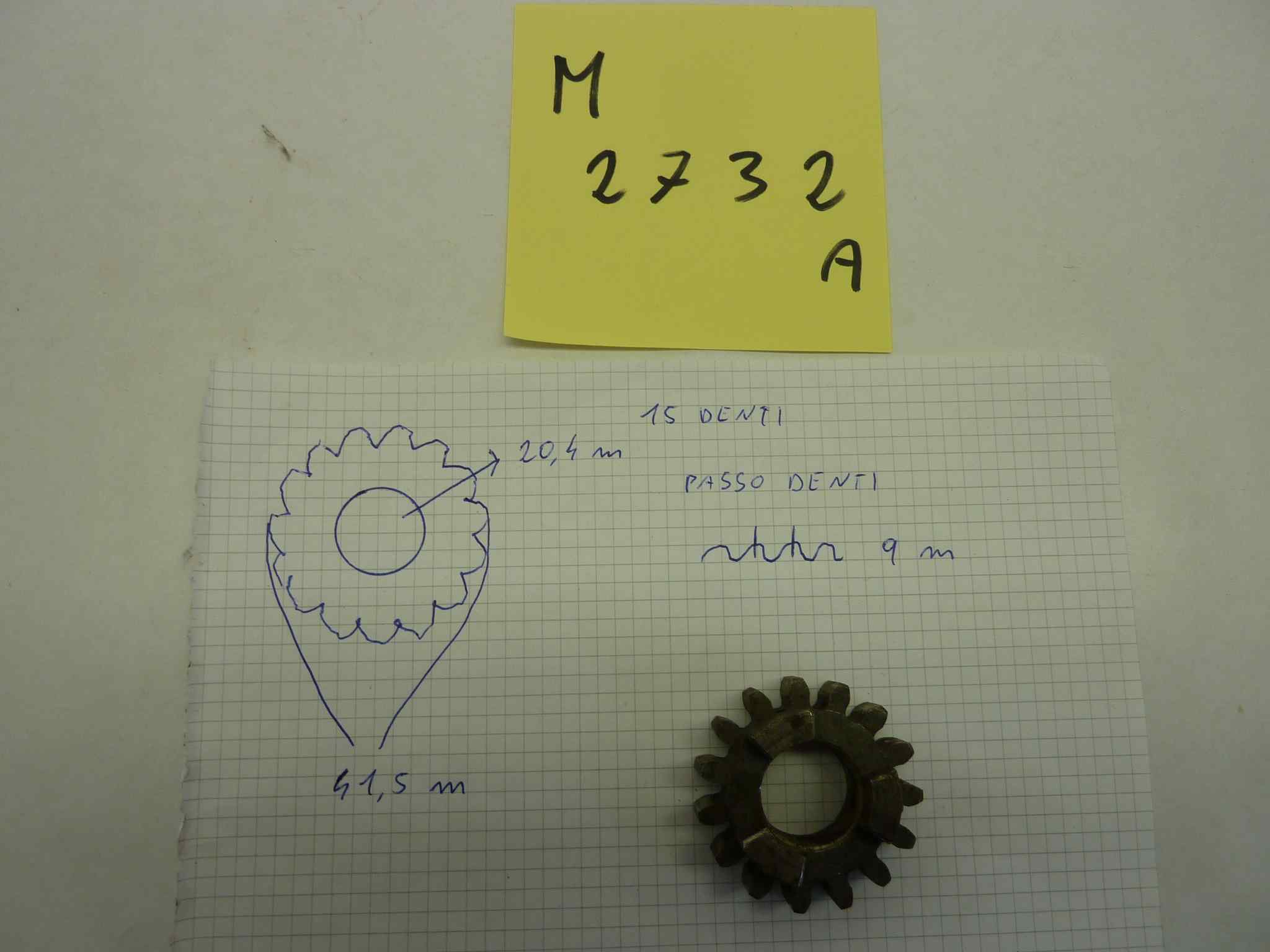 GILERA vari modelli ingranaggio originale Z 16 denti