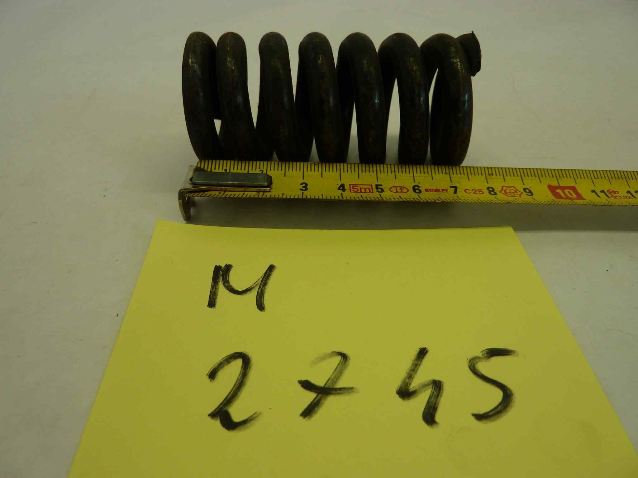 GILERA vari modelli molla diam est 39 mm lungh 77 mm filo 7,7 mm - immagine 2