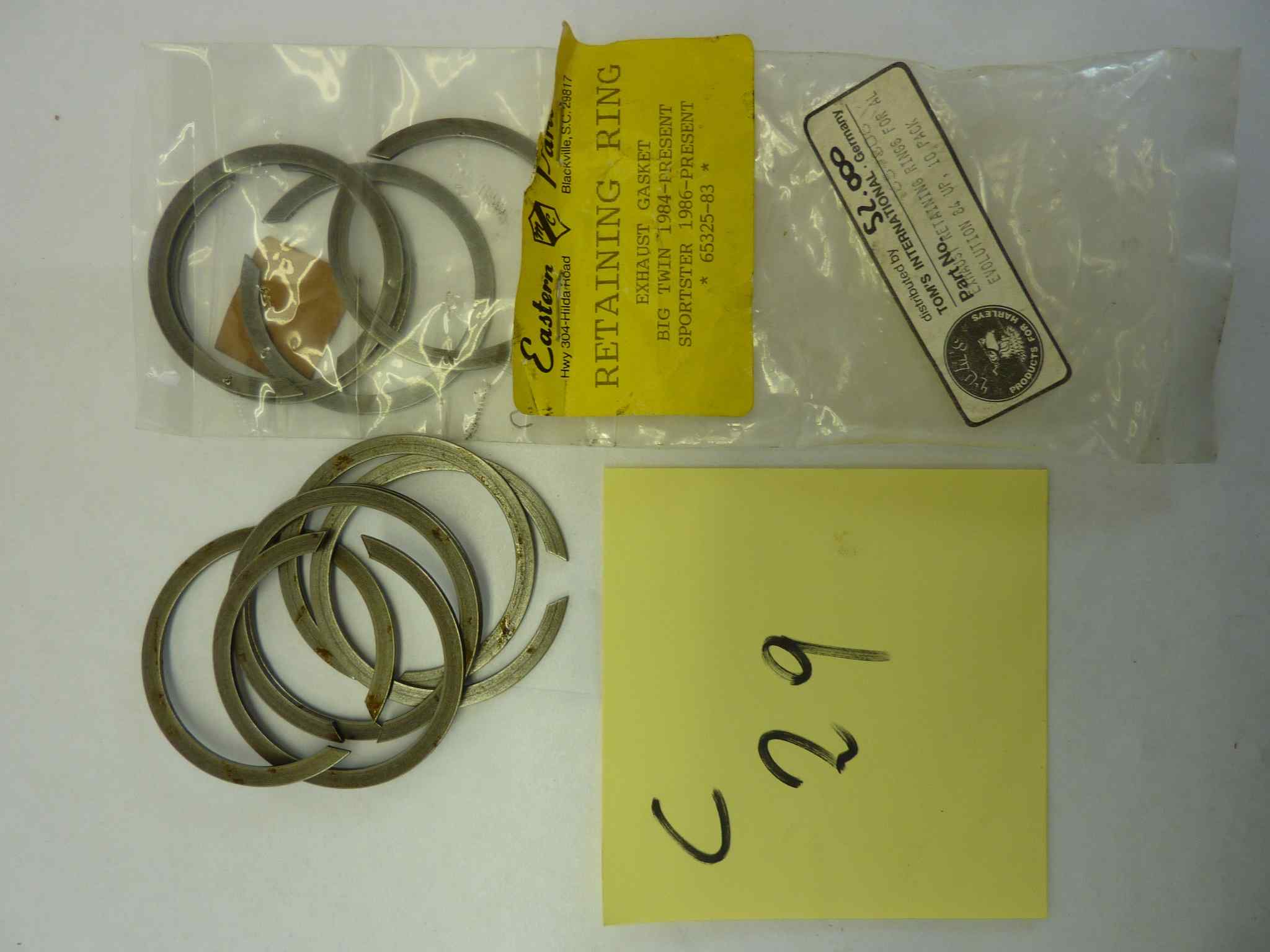 Harley Davidson Sporster 1986 Big Twin 1984 Exaust Gasket cod 65325-83