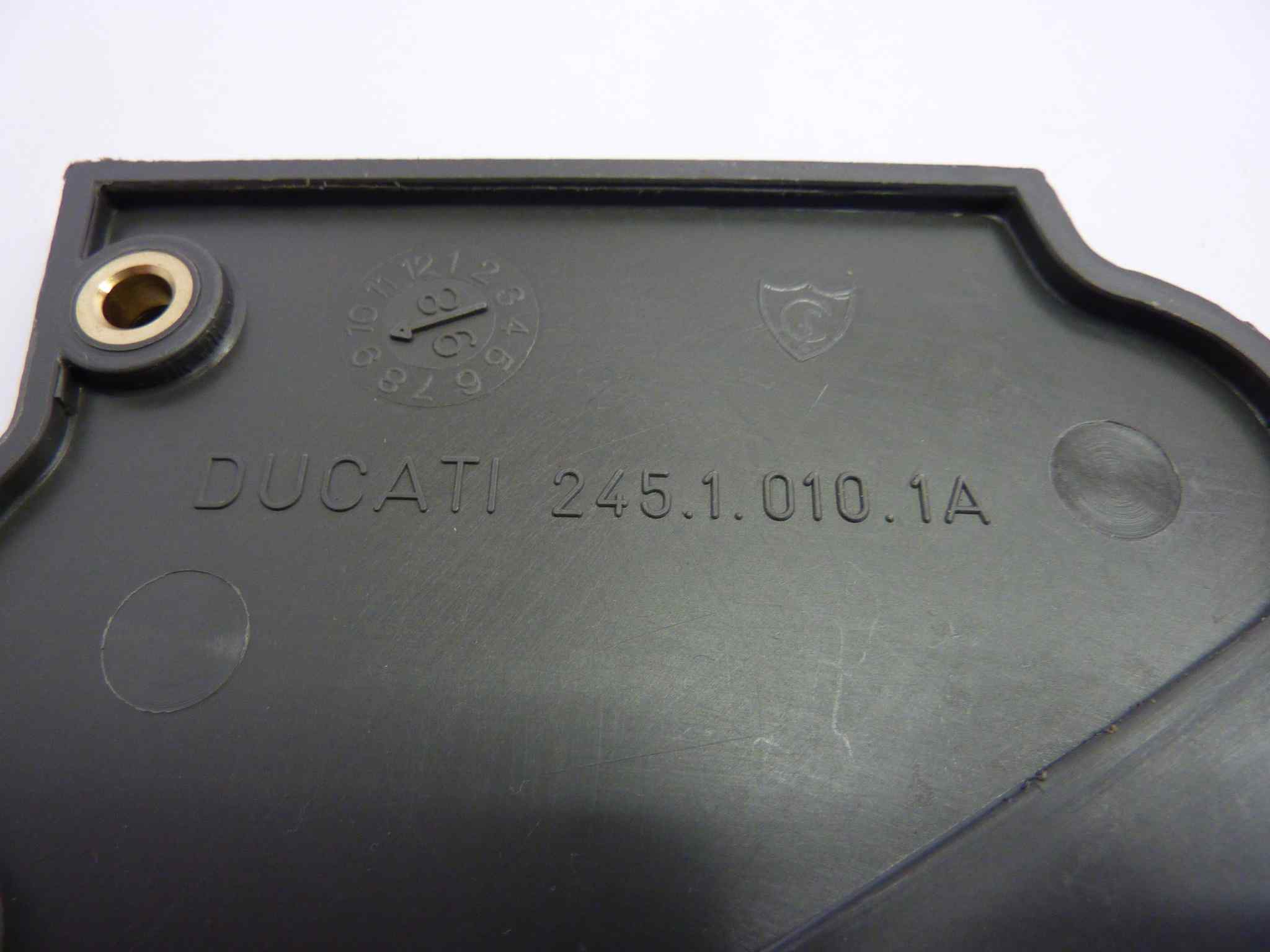 DUCATI vari modelli copricinghia carter cod 245.1.010.1A grigio - immagine 2