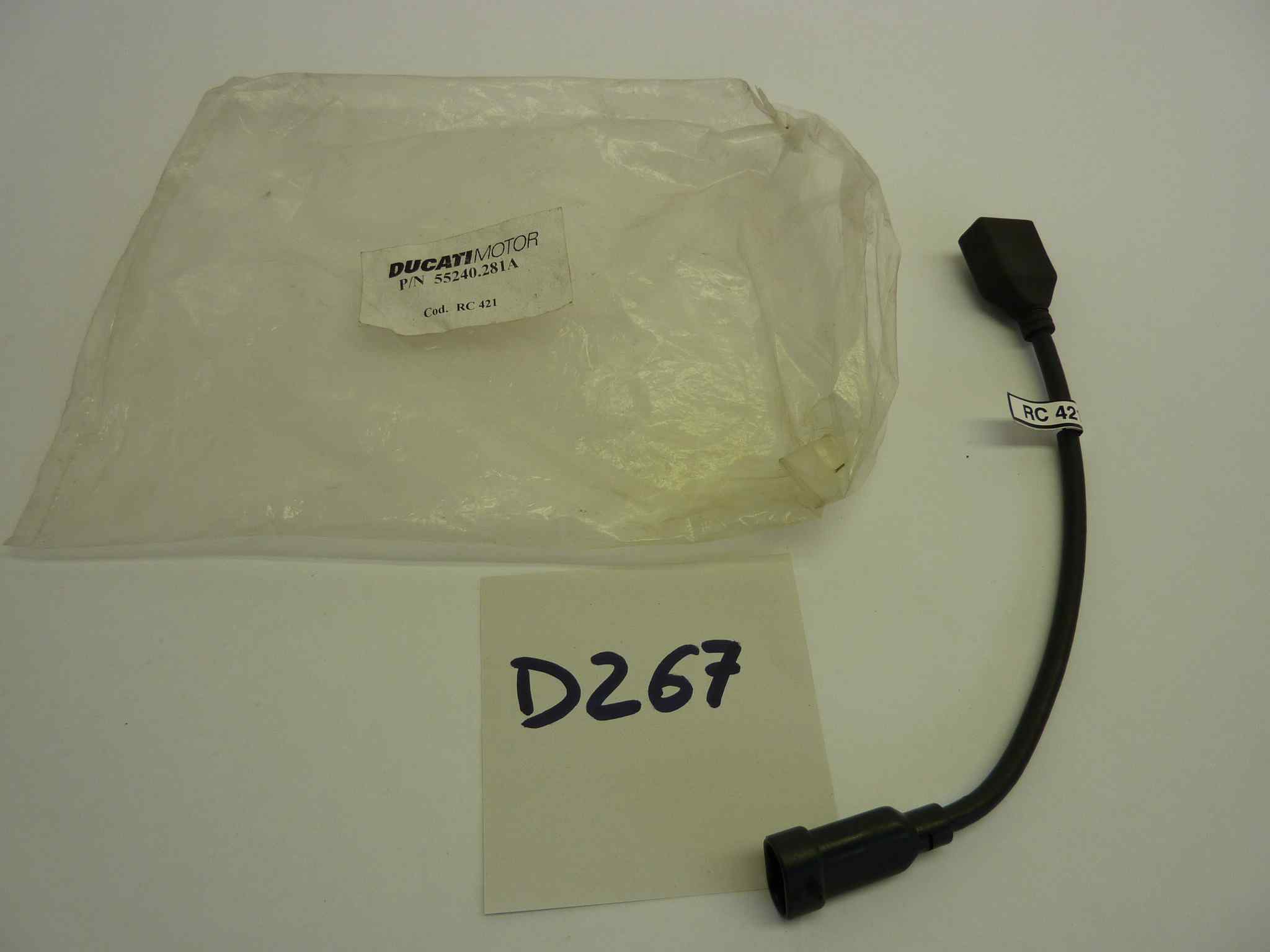 DUCATI vari modelli sensore diagnosi RC 421 cod 55240.281A