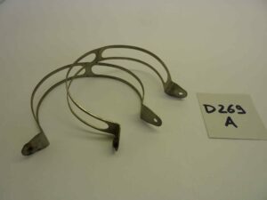 DUCATI vari modelli coppia staffe fasce terminali
