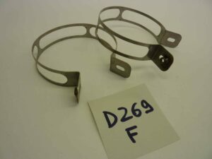 DUCATI vari modelli coppia staffe fasce terminali