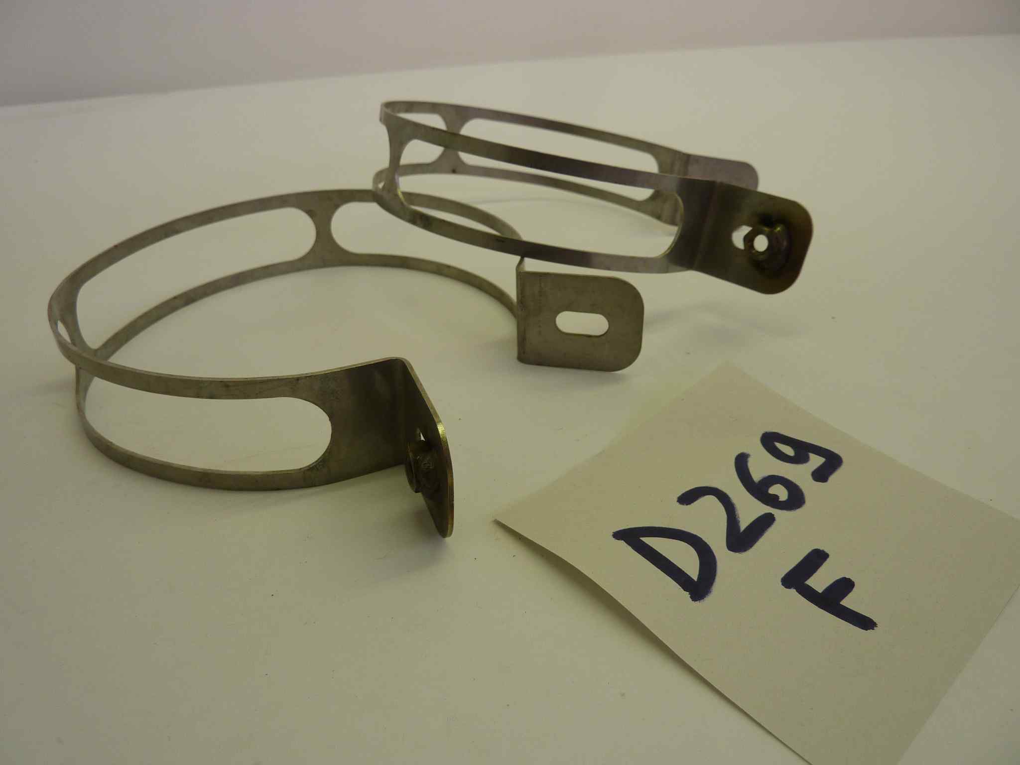 DUCATI vari modelli coppia staffe fasce terminali - immagine 2