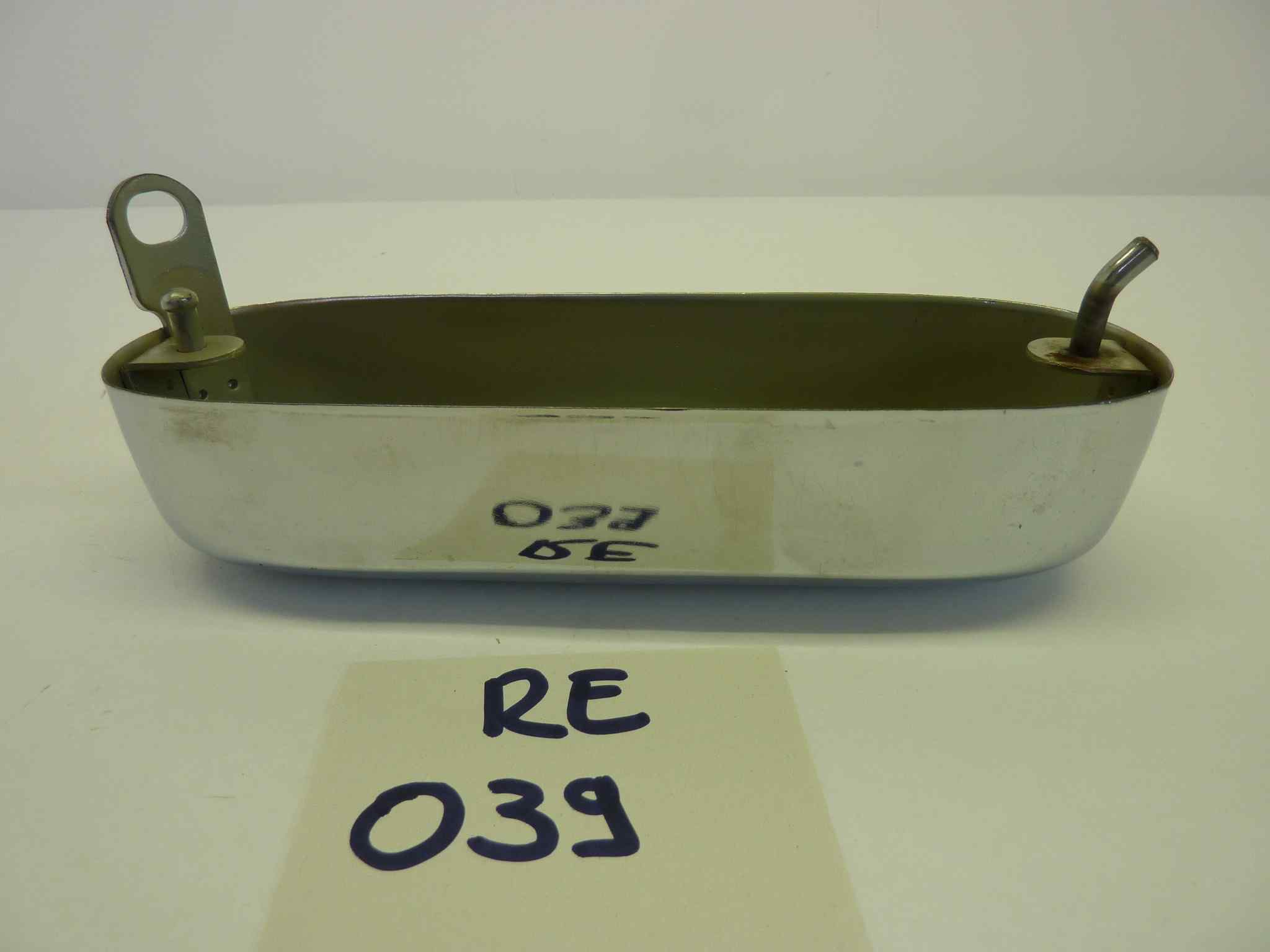 Royal Enfield vari modelli cover laterale coperchio cod 521108/C cromato nuovo side decor assy - immagine 3