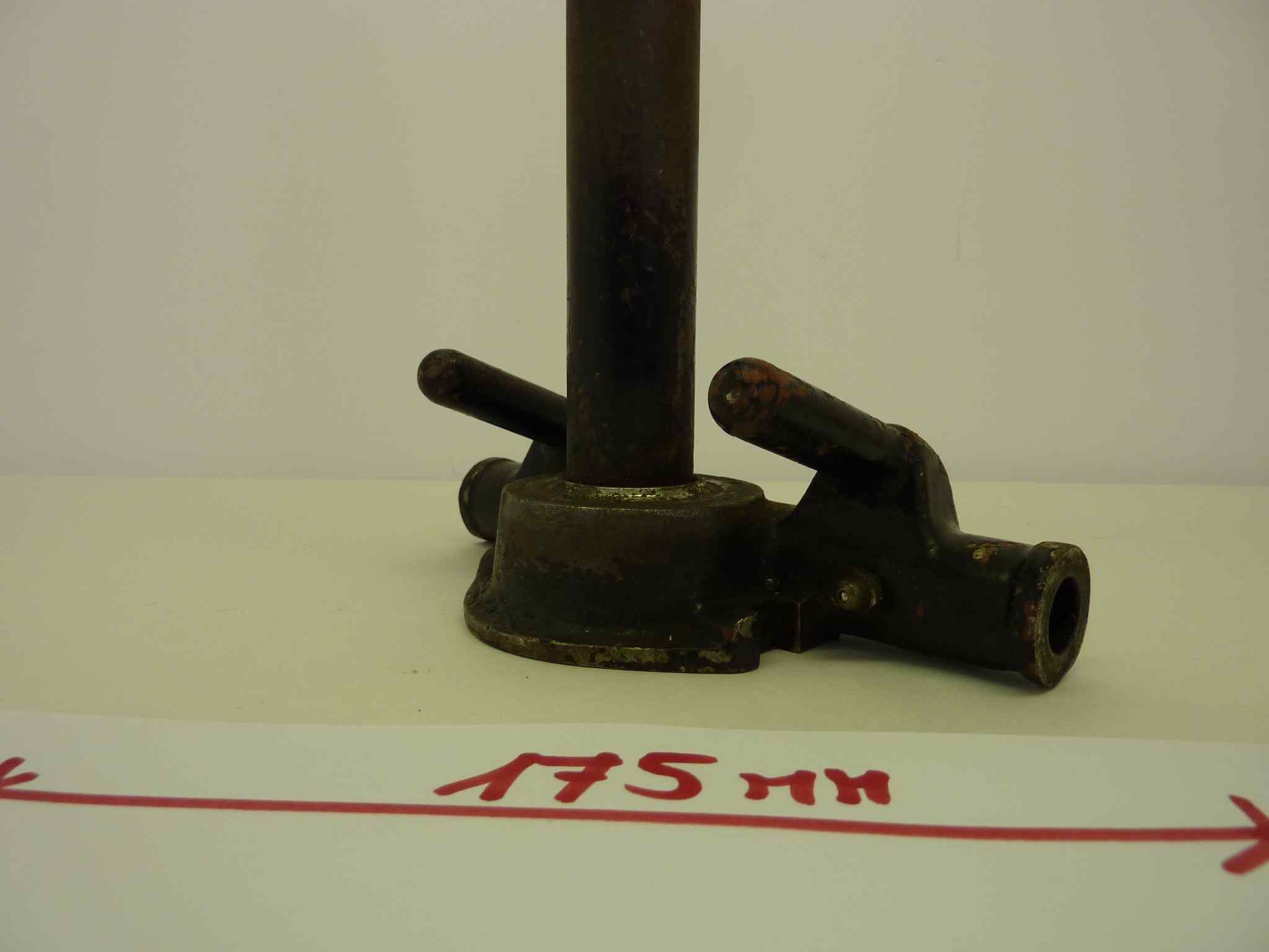 Piastra di sterzo inferiore parallelogramma moto epoca - immagine 5