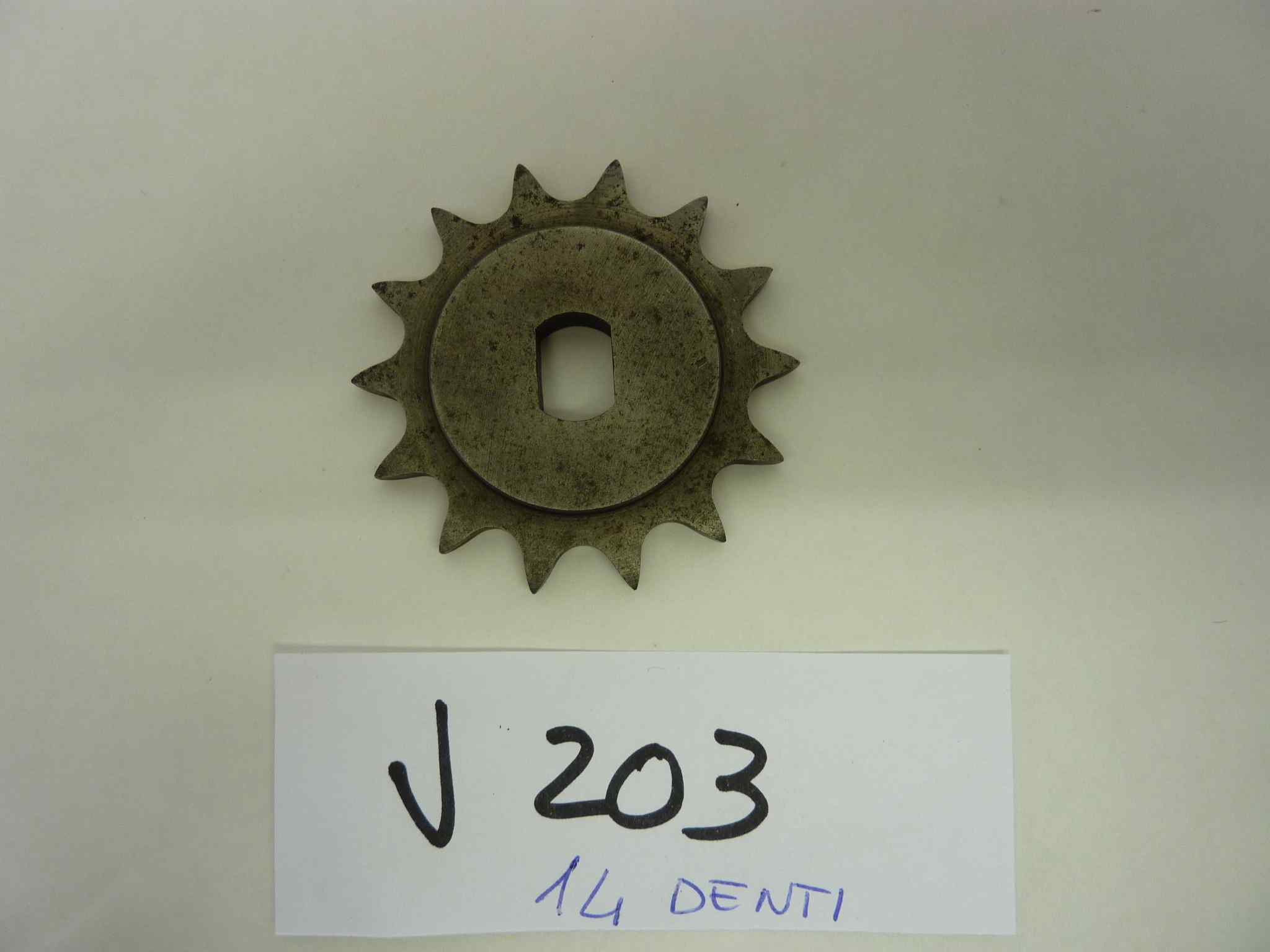 Pignone moto MORINI e compatibili moto epoca 14 denti NUOVO