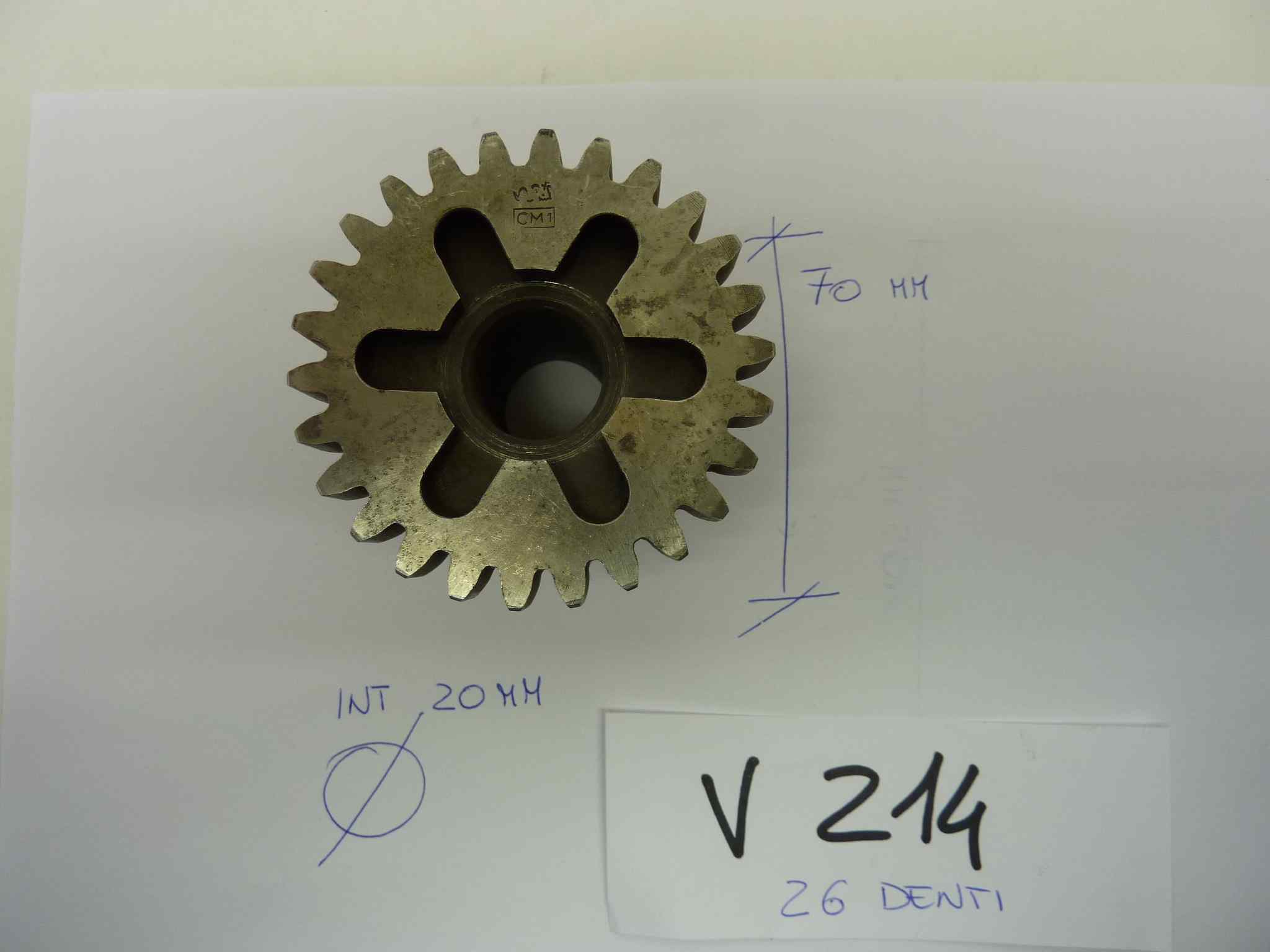Moto GUZZI ingranaggio presa diretta 26 denti NUOVO - immagine 4
