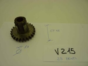 Moto GUZZI ingranaggio presa diretta 25 denti diametro est 67 mm NUOVO