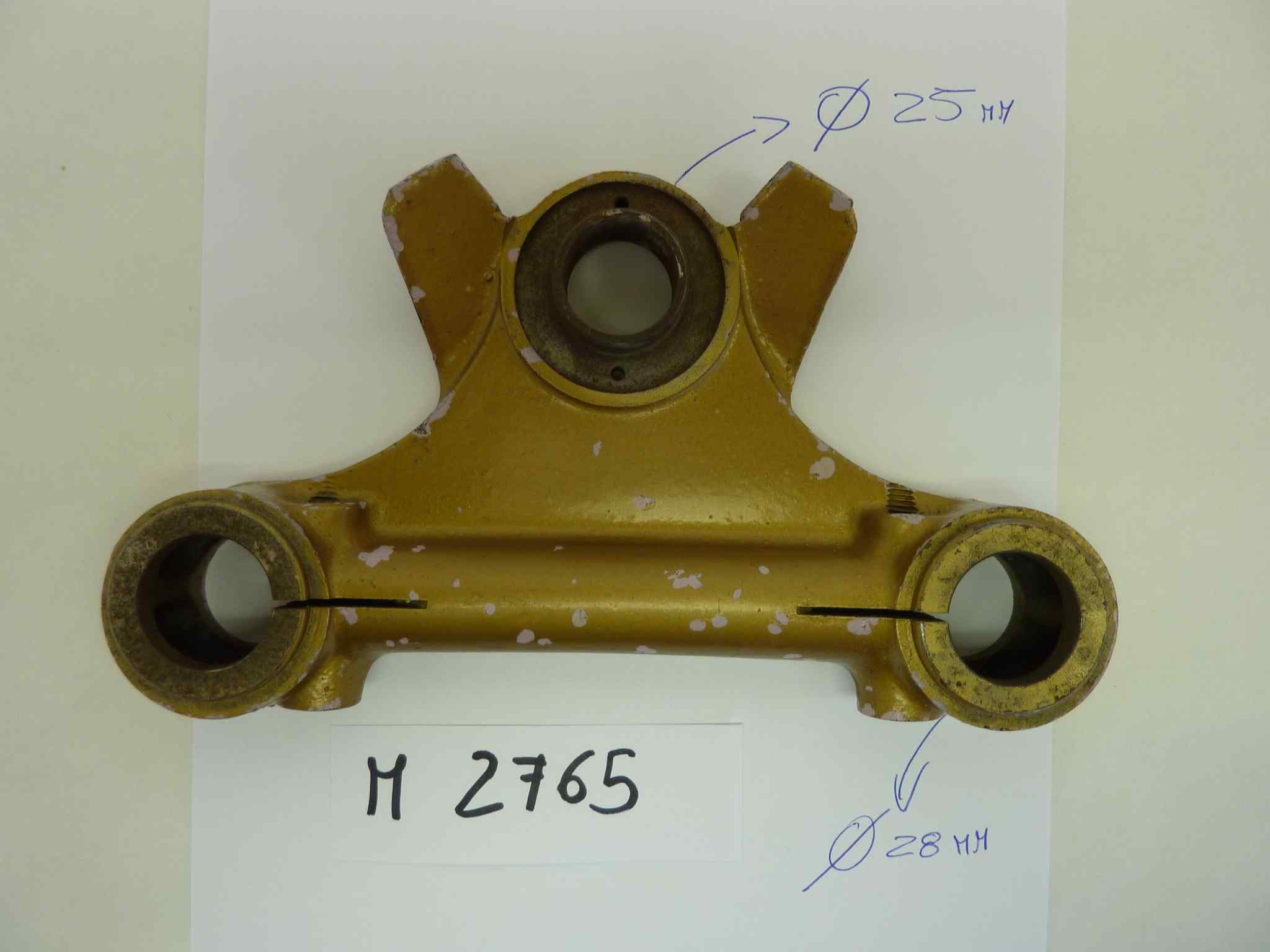 GILERA vari modelli piastra sterzo forcella superiore cod Gilera 2254 originale