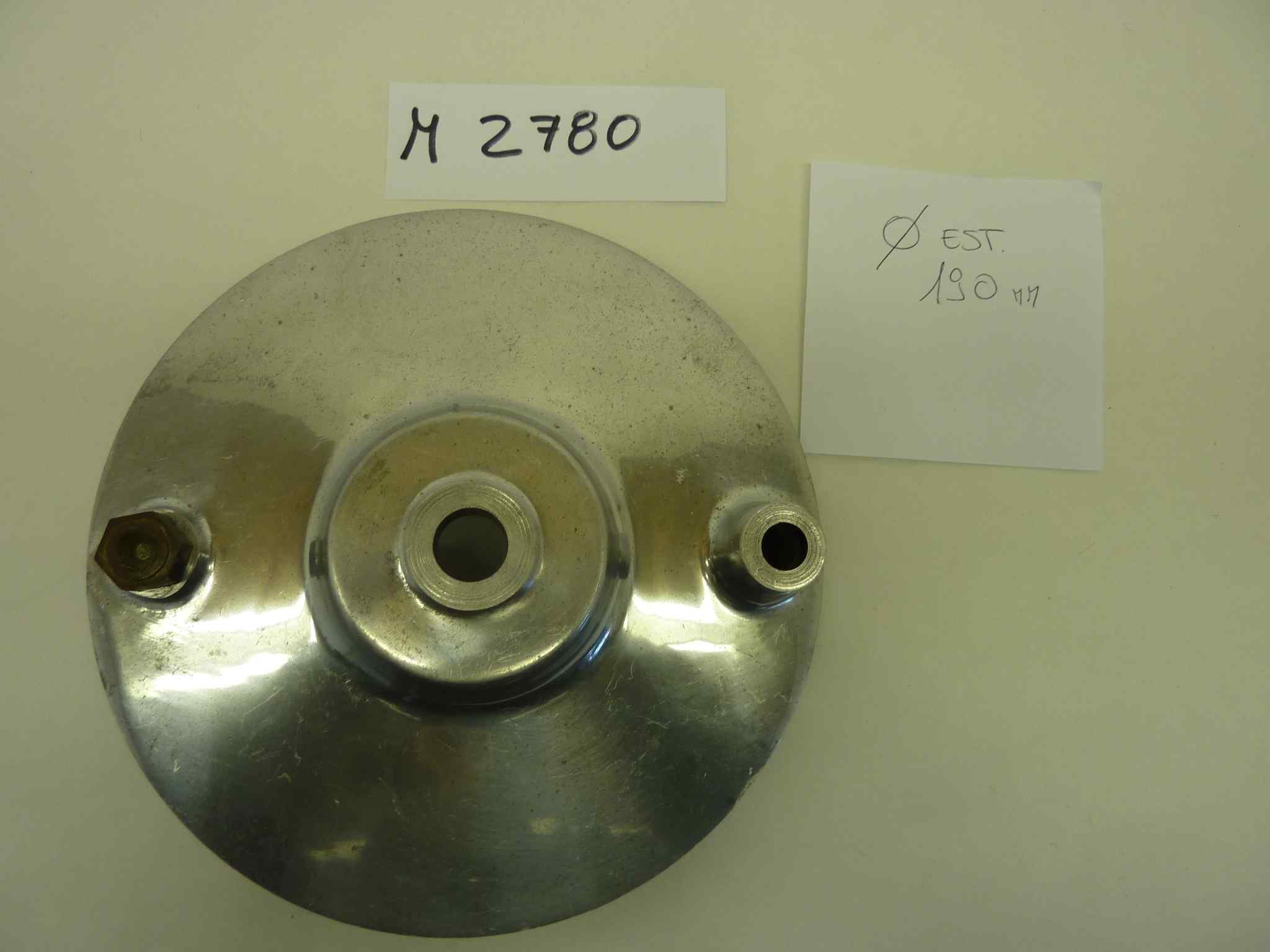 GILERA vari modelli piatto mozzo freni porta ceppi nuovo originale 11475.C - immagine 2