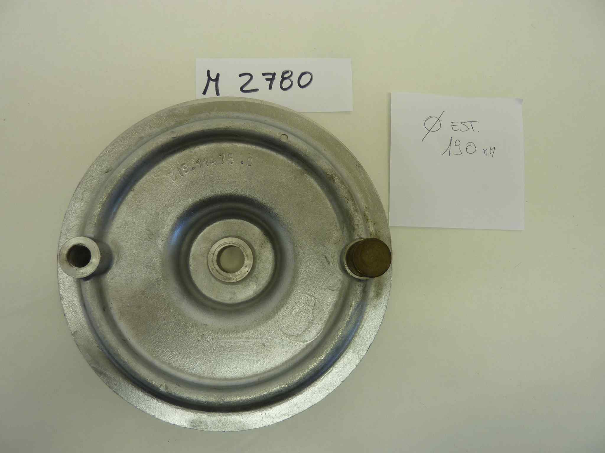 GILERA vari modelli piatto mozzo freni porta ceppi nuovo originale 11475.C - immagine 3