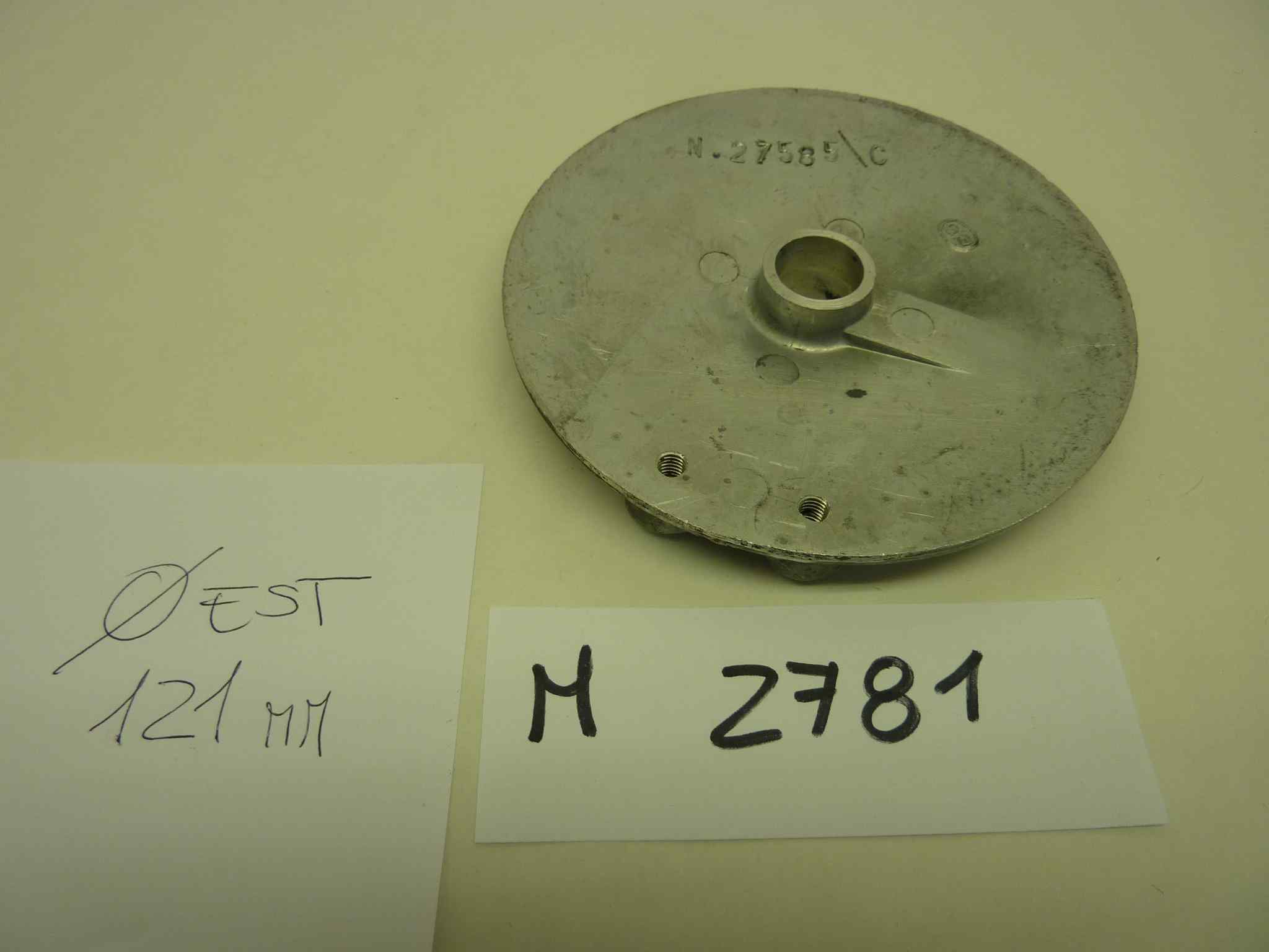 GILERA vari modelli piatto mozzo freni nuovo originale 27585C - immagine 3