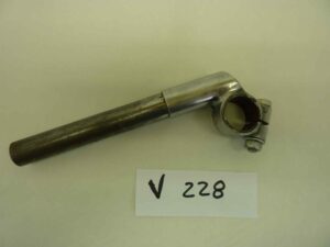 Semi manubro semimanubro Benelli sinistro moto epoca diam 28 mm lungh 19 mm