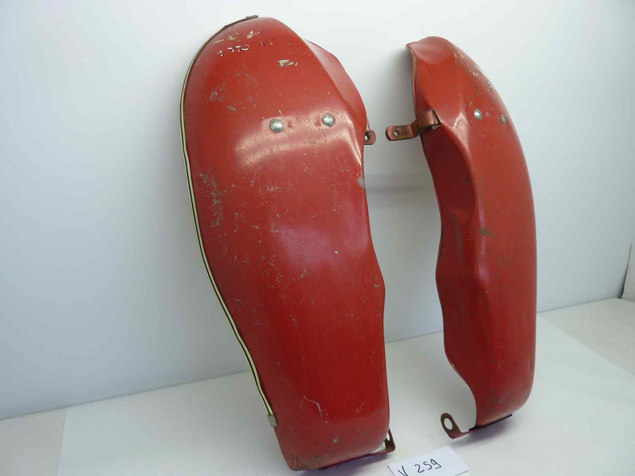 coppia paragambe moto guzzi vari modelli originali conservato - immagine 3