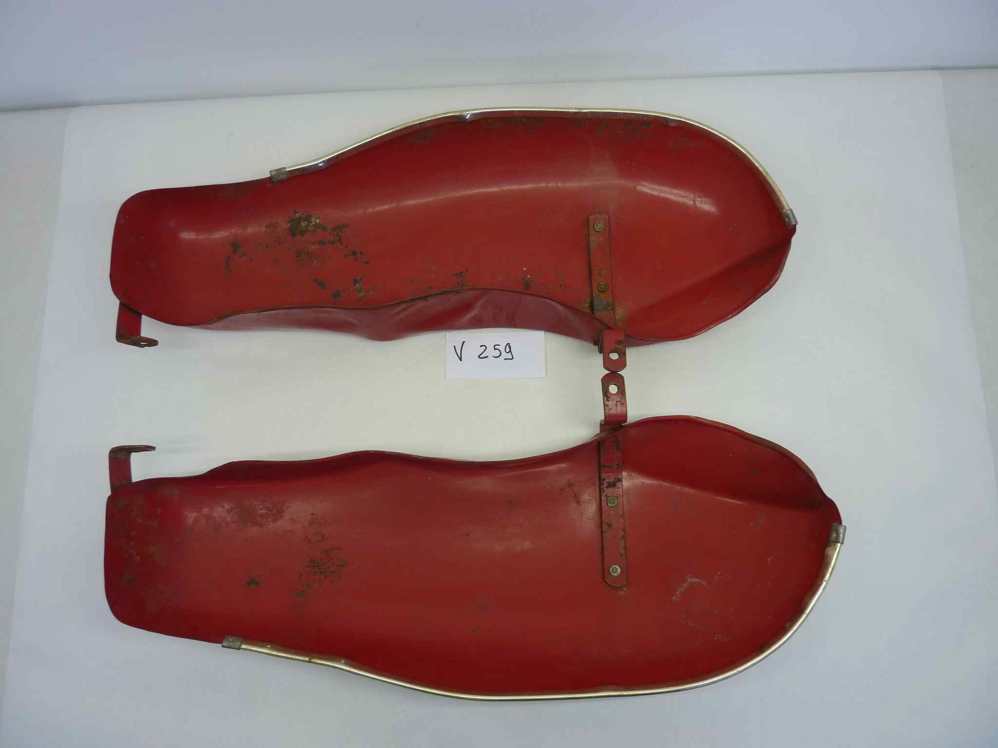 coppia paragambe moto guzzi vari modelli originali conservato - immagine 5