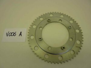 Corona moto epoca vari modelli 60 denti 4 colonnine NUOVA REGOLARITA