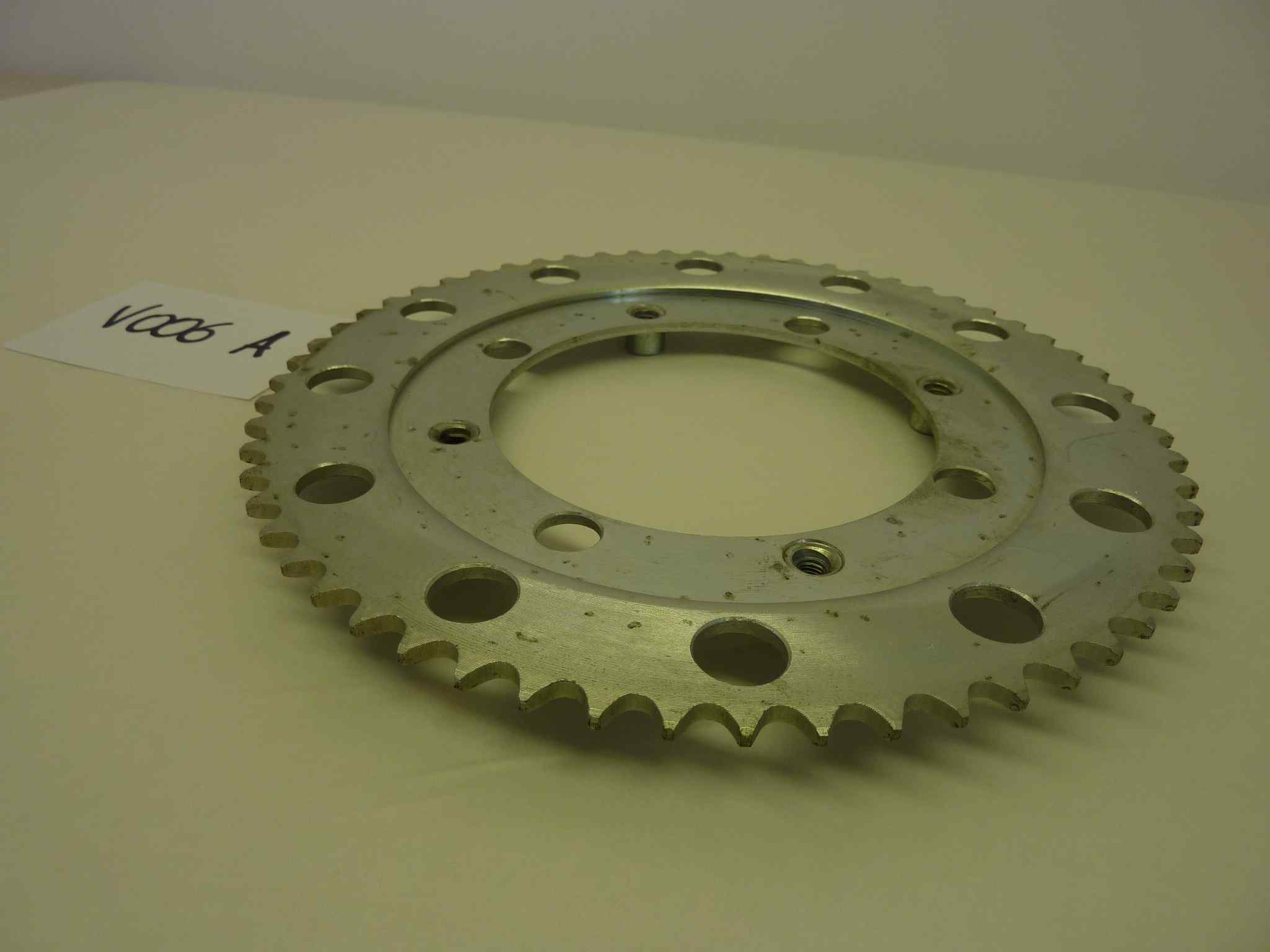 Corona moto epoca vari modelli 60 denti 4 colonnine NUOVA REGOLARITA - immagine 4