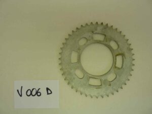 Corona moto e ciclomotori epoca vari modelli 45 denti NUOVA Aprilia Fantic Malaguti garelli Benelli Morini Minarelli