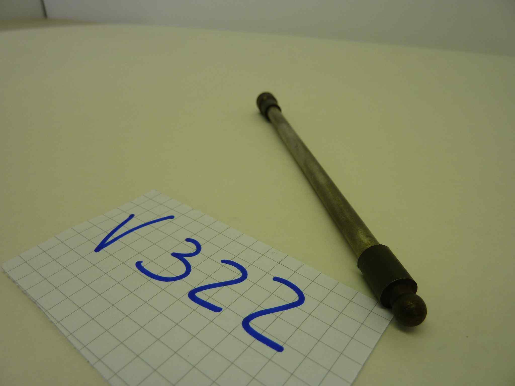 Asta bilanceri moto epoca diam asta 6,5 mm lunghezza totale 157 mm - immagine 2