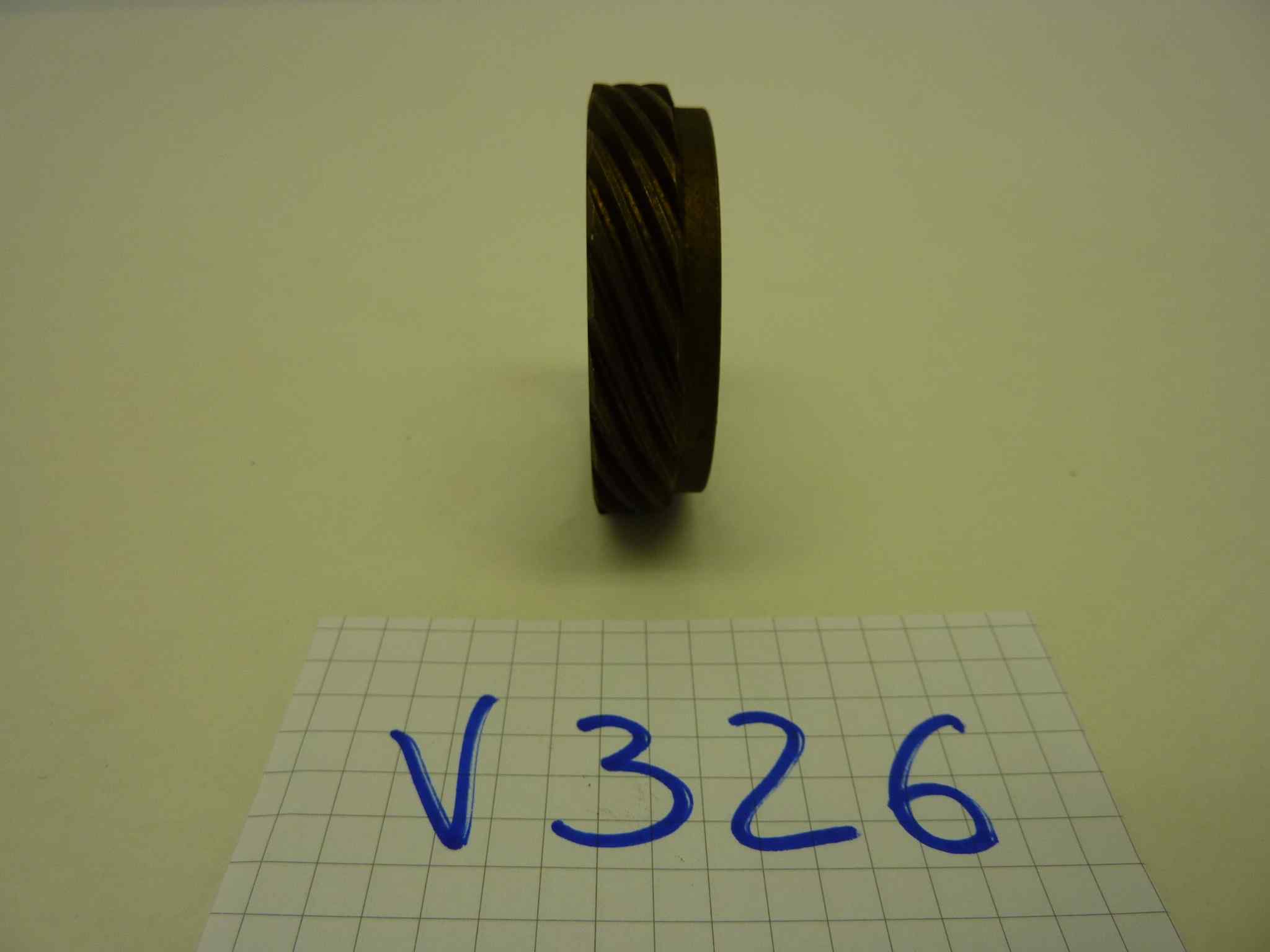 Corona dentata rinvio contachilometri moto epoca diam interno 44 mm diam esterno 53 mm altezza 14 mm - immagine 3