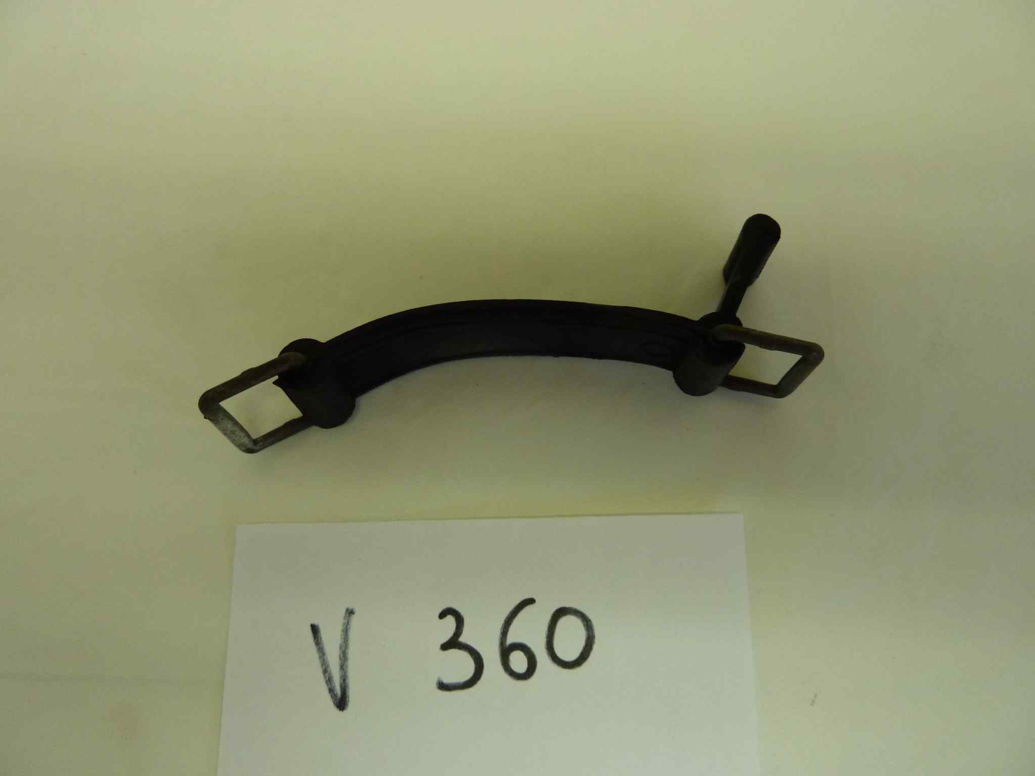 Elastico batterie marca FAPA originale moto auto epoca lunghezza a riposo 12 cm, esteso fino a 20 cm - immagine 4
