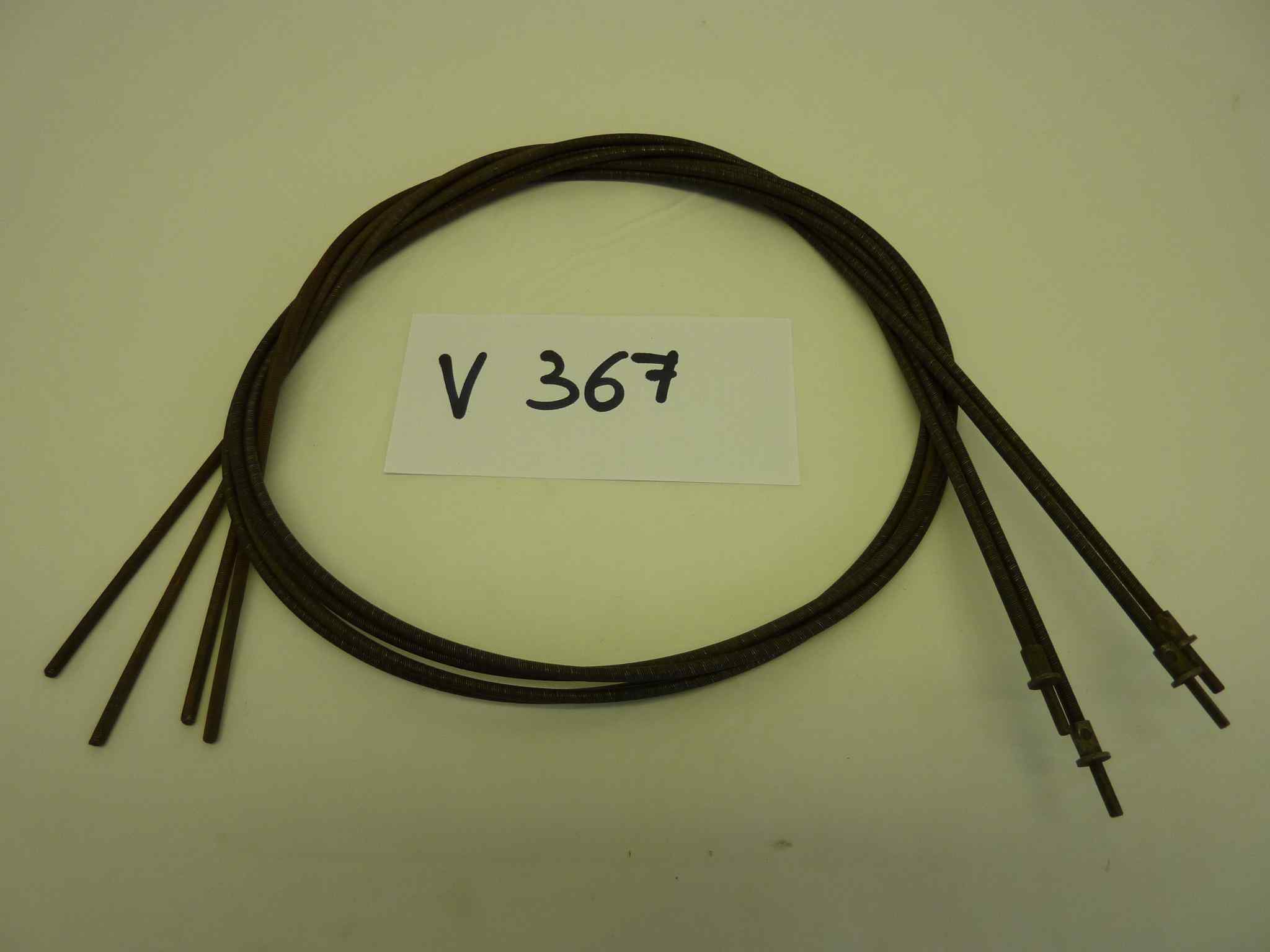 Cavo filo contachilometri moto epoca sezione quadrata 2 mm - 2,6 mm lung 980 mm