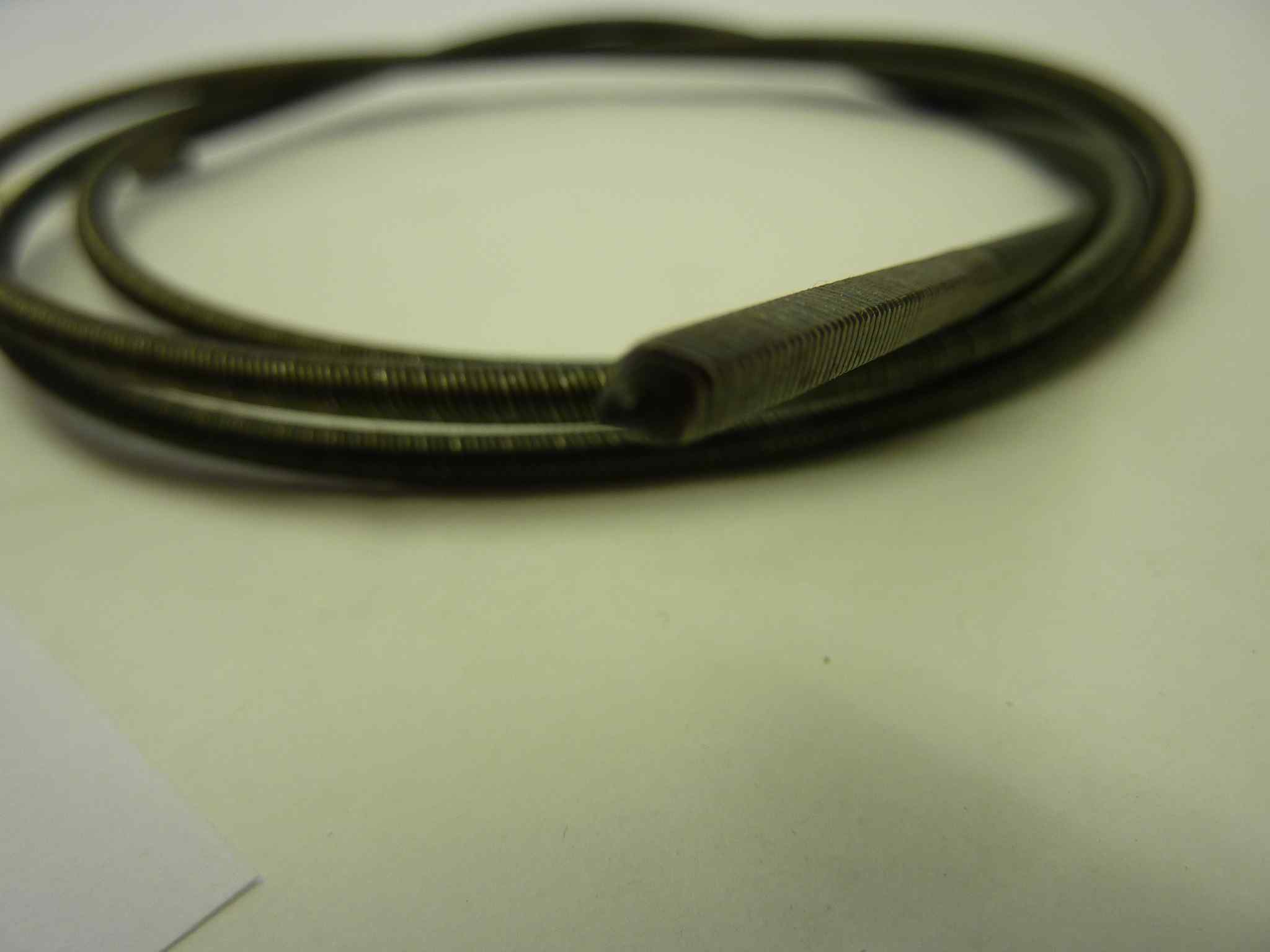 Cavo filo contachilometri moto epoca sezione quadrata 2,5 mm - 2,9 mm lung 130 mm - immagine 2