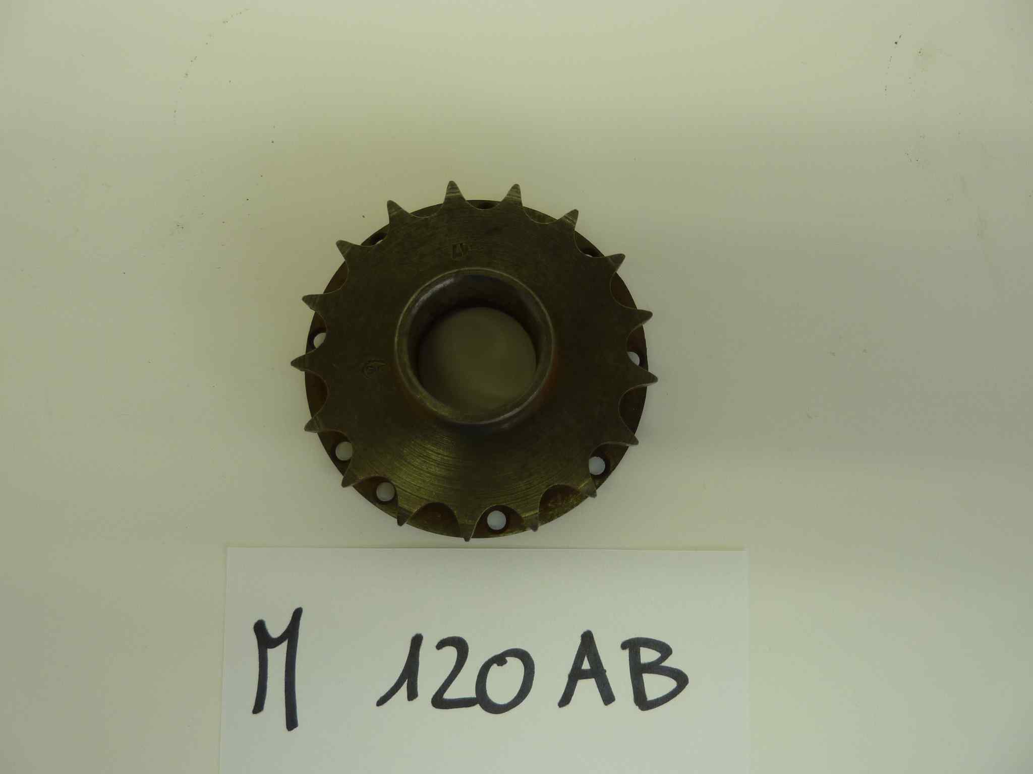 GILERA 150 GIUBILEO SPORT pignone campana frizione 17 denti originale nuovo spess pignone 5 mm - immagine 2